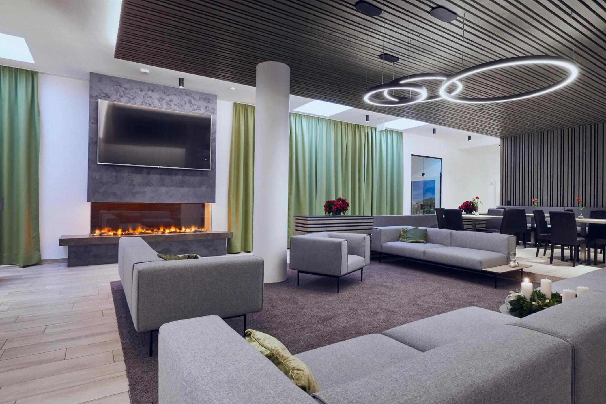 Lobby or reception in Hotel Planai by Alpeffect Hotels