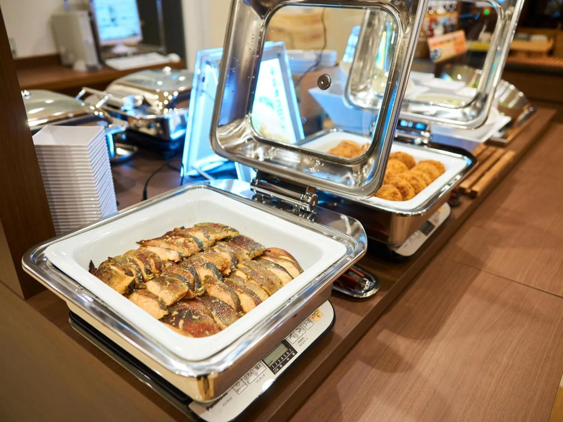 Food close-up in Super Hotel Mihara Ekimae