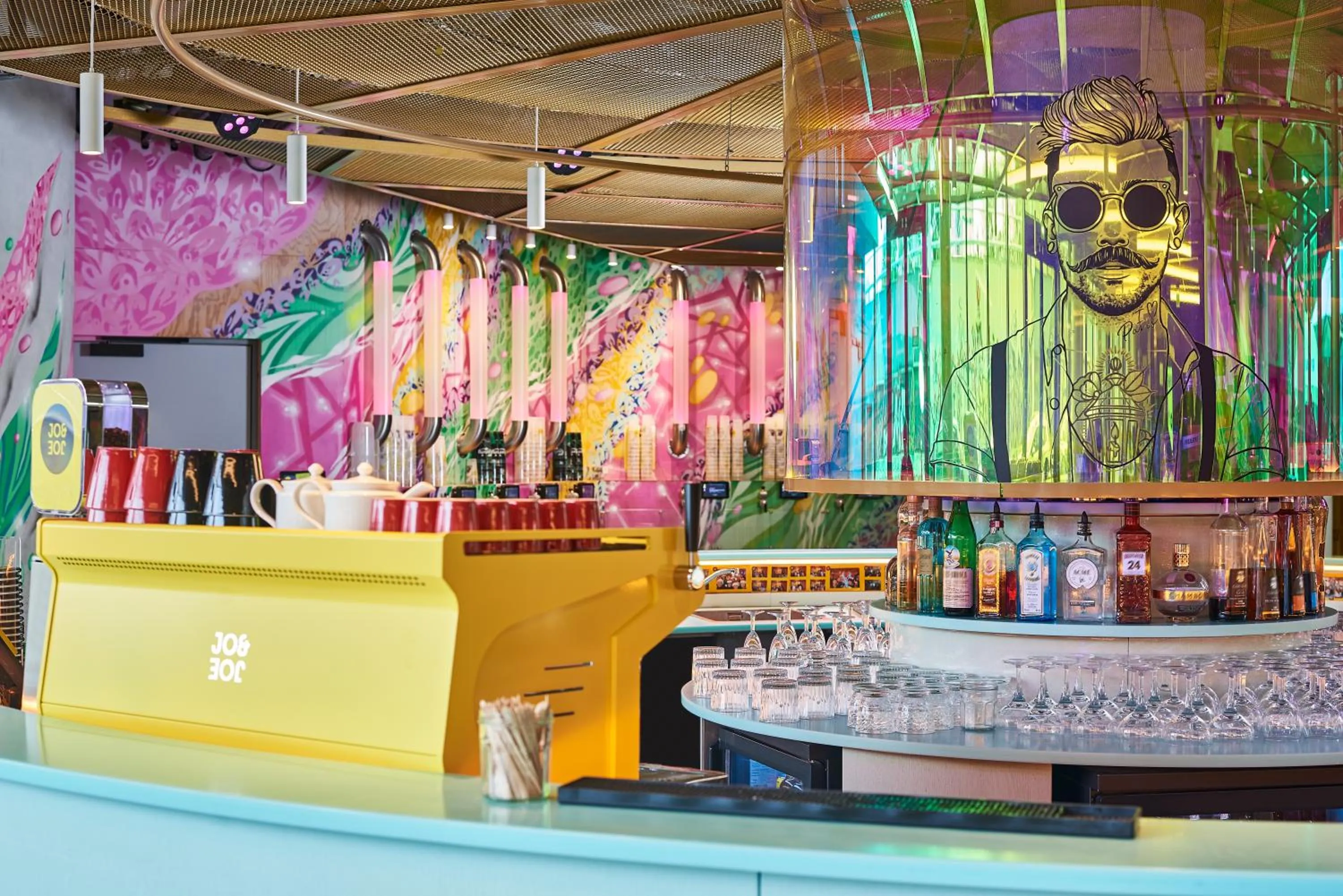 Lounge or bar in JO&JOE Paris Gentilly - Auberge de Jeunesse