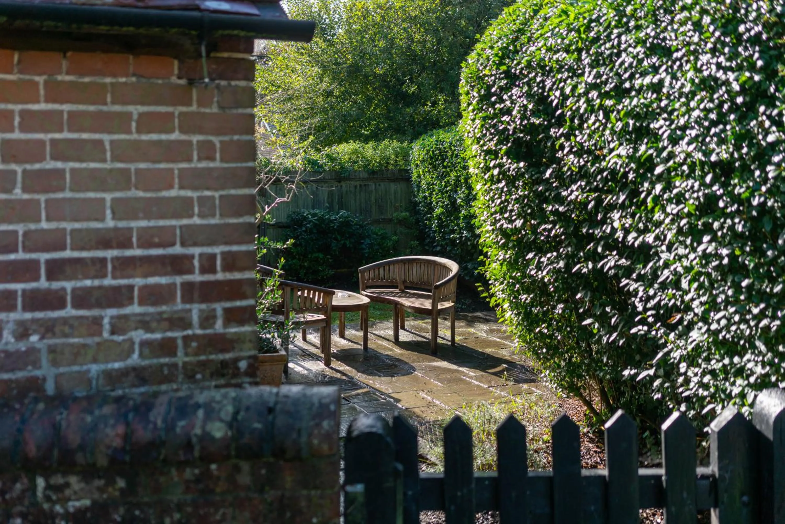Garden in The Royal Oak Inn