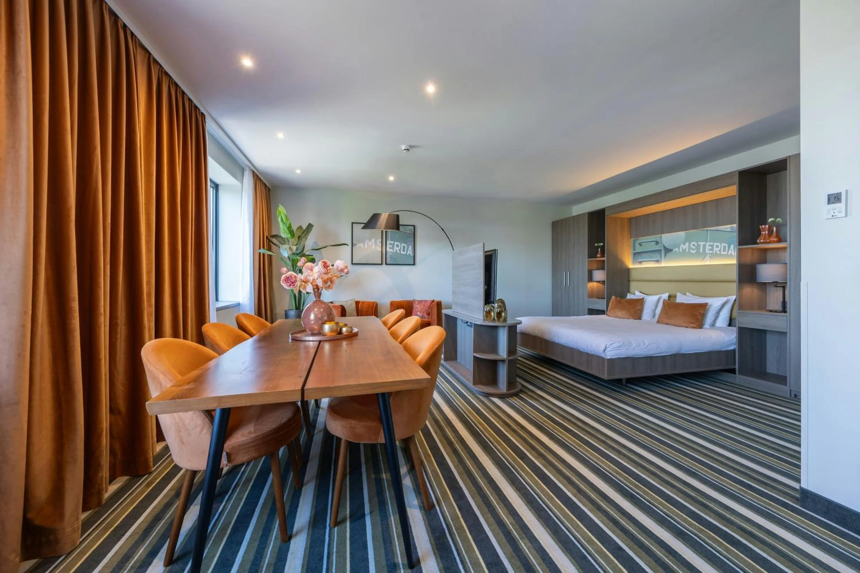 Photo of the whole room, Bed in Leonardo Royal Hotel Amsterdam