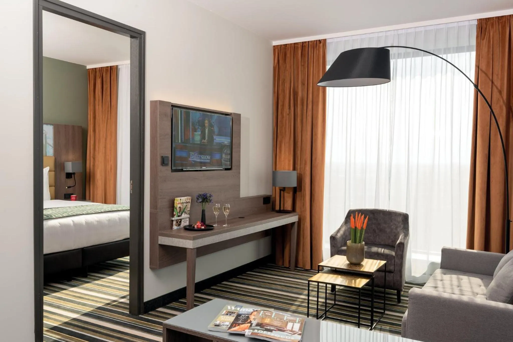 Photo of the whole room, Bed in Leonardo Royal Hotel Amsterdam