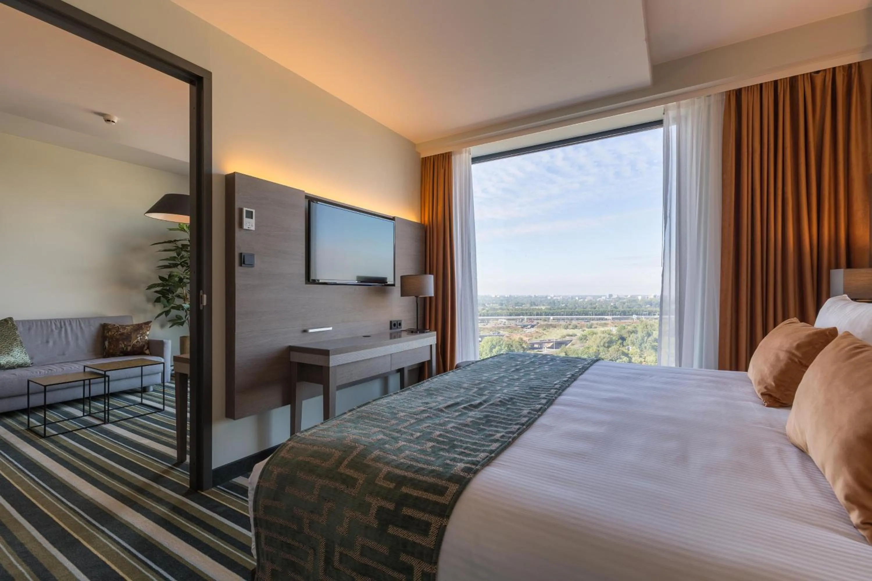 Photo of the whole room, Bed in Leonardo Royal Hotel Amsterdam