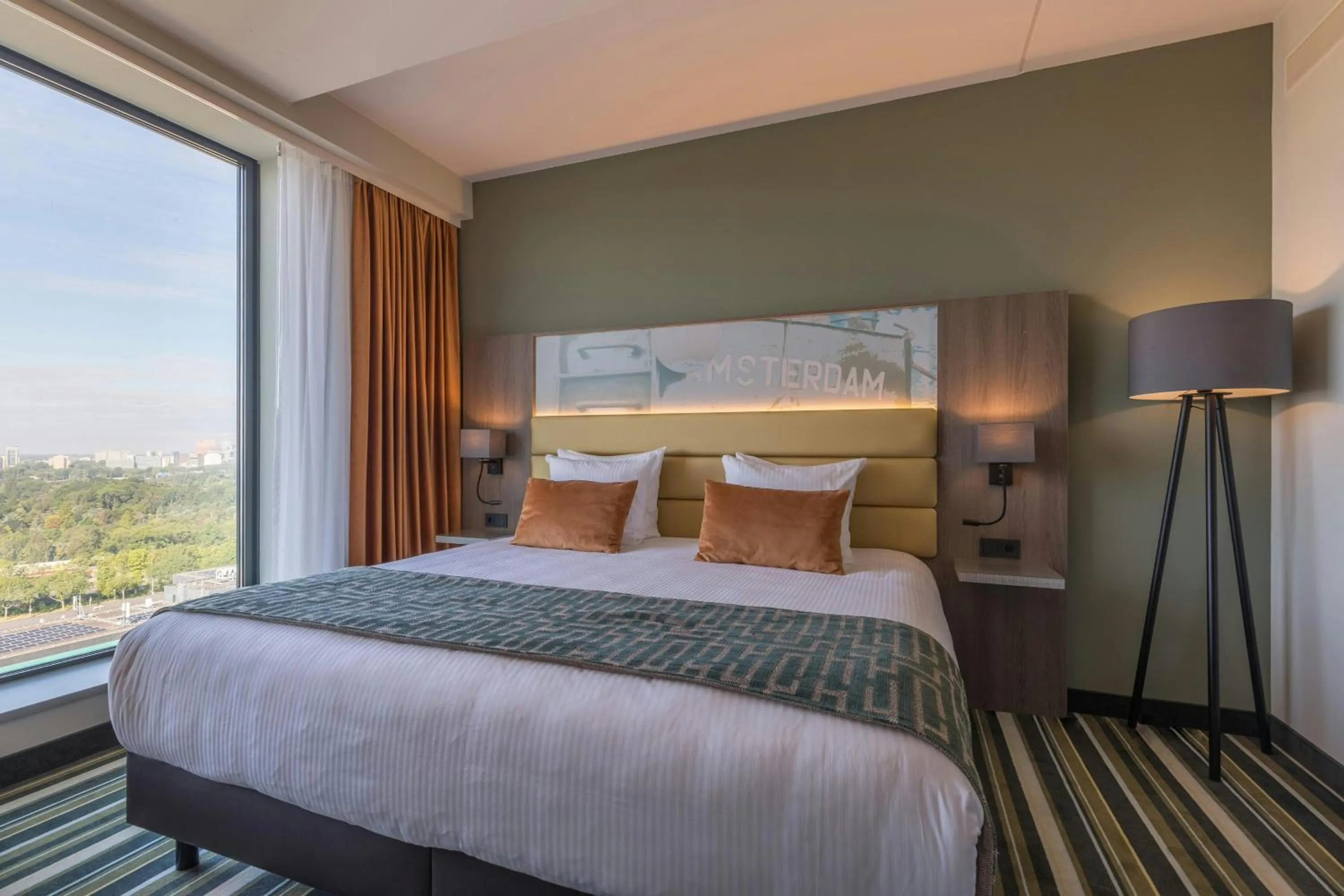 Photo of the whole room, Bed in Leonardo Royal Hotel Amsterdam