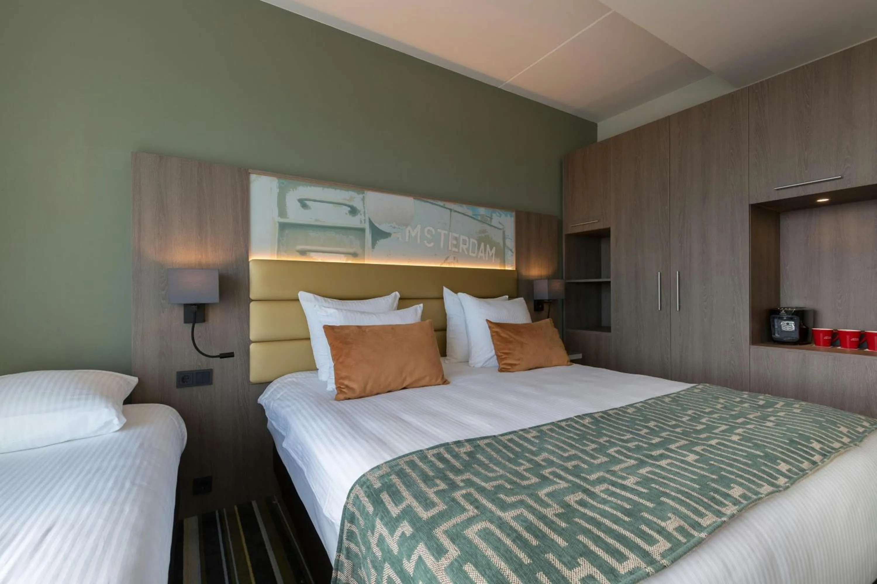 Photo of the whole room, Bed in Leonardo Royal Hotel Amsterdam