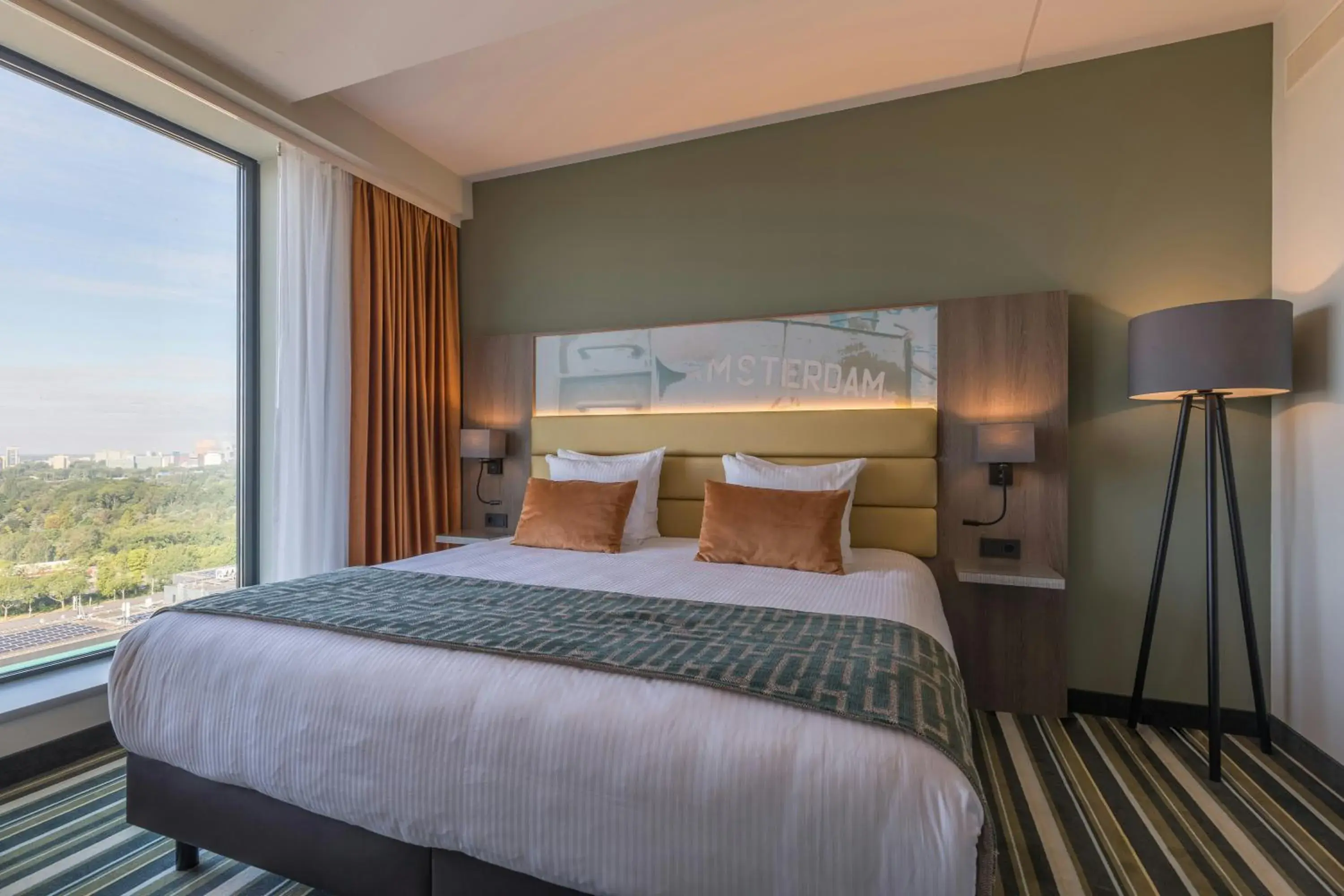 Junior Suite 1 King Bed 1 Double Sofabed in Leonardo Royal Hotel Amsterdam Junior Suite 1 King Bed 1 Double Sofabed in Leonardo Royal Hotel Amsterdam