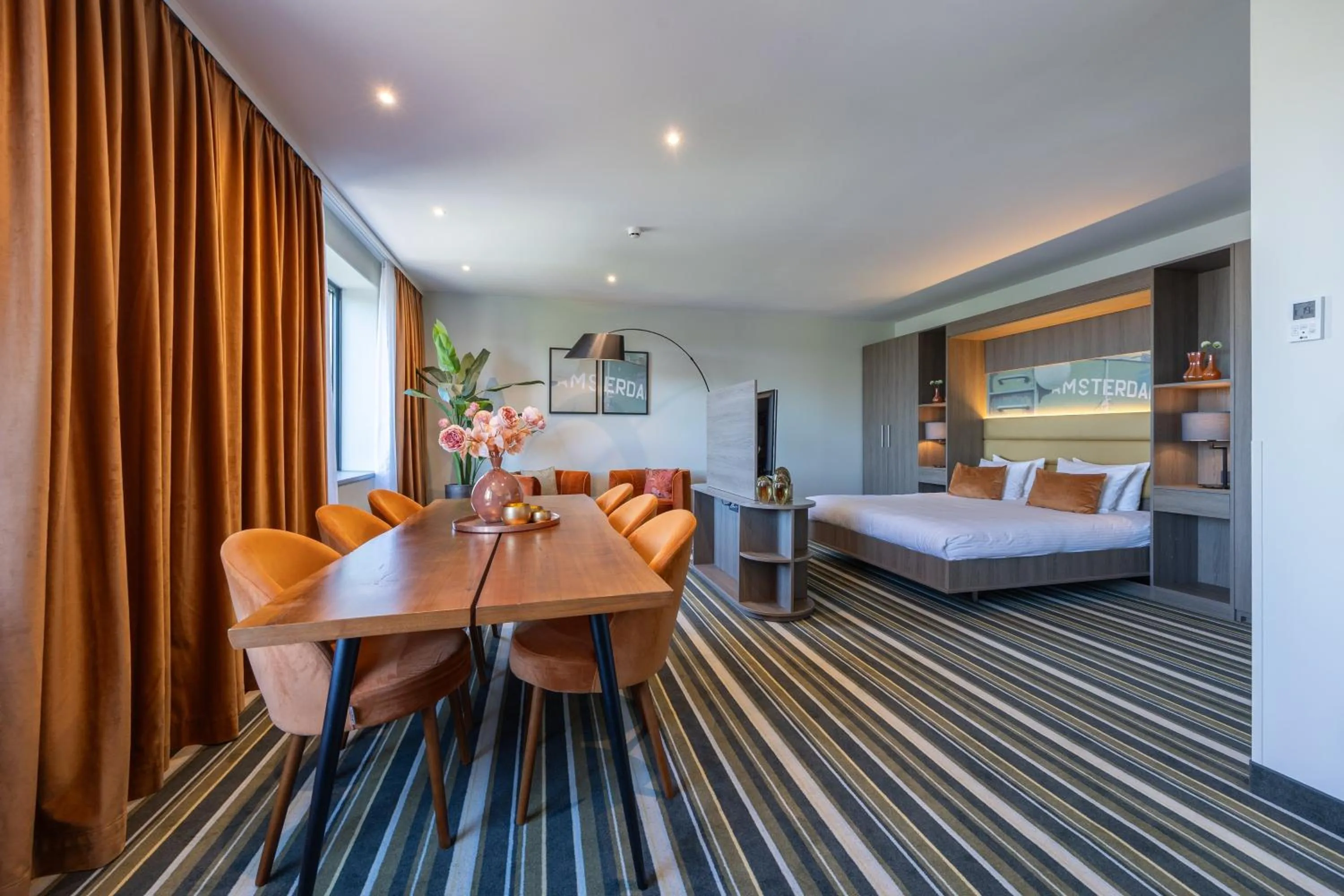 Photo of the whole room, Bed in Leonardo Royal Hotel Amsterdam