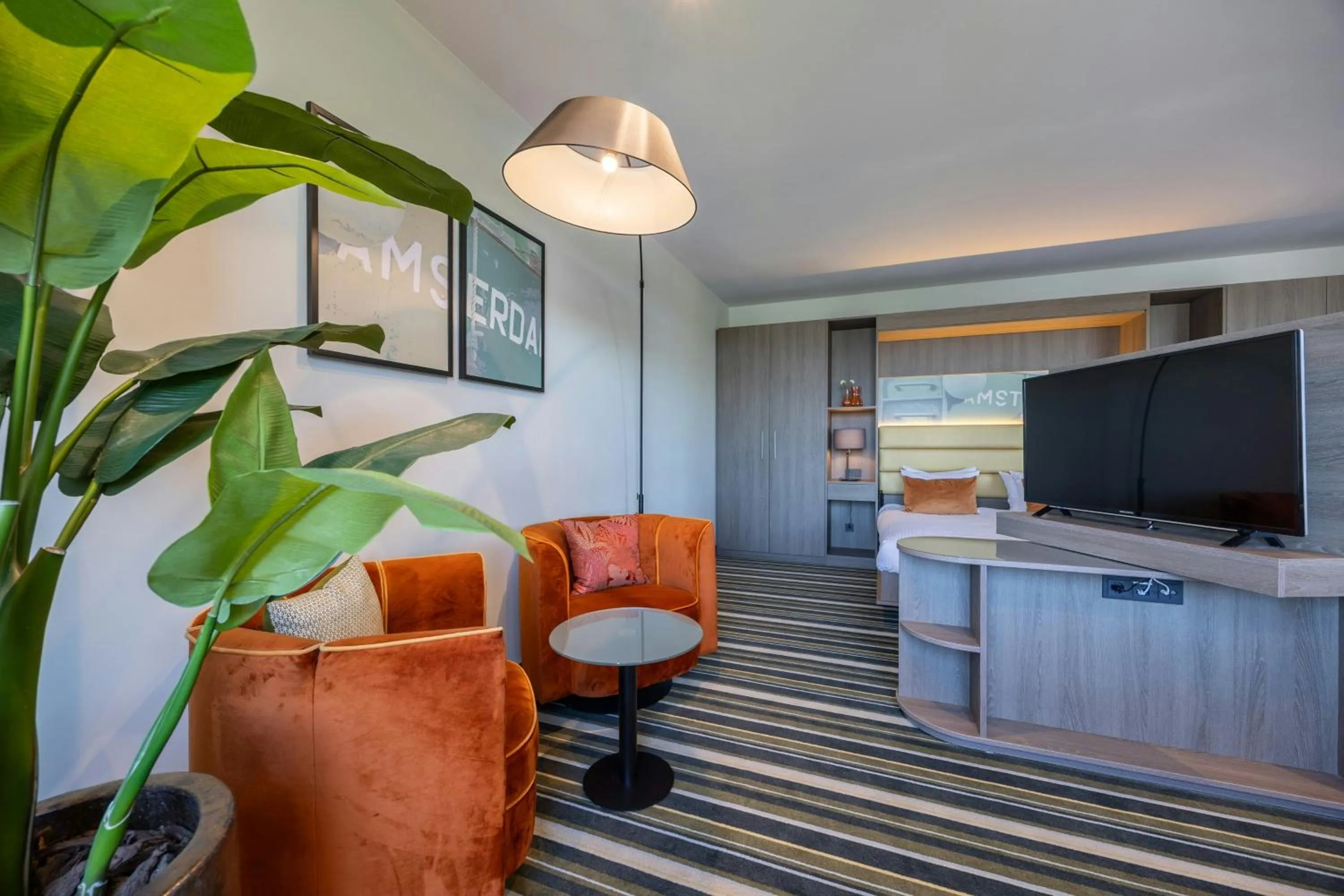 Photo of the whole room in Leonardo Royal Hotel Amsterdam