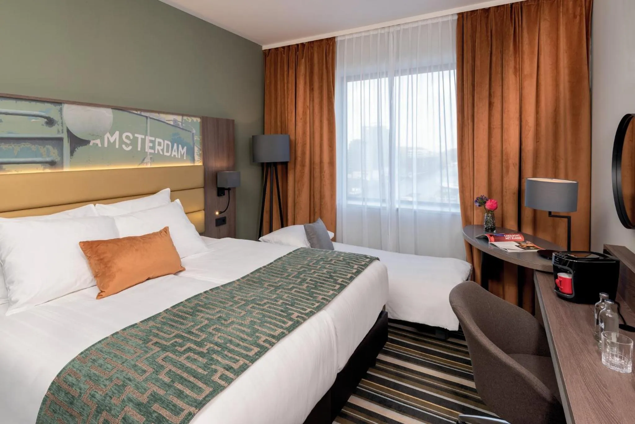 Photo of the whole room, Bed in Leonardo Royal Hotel Amsterdam