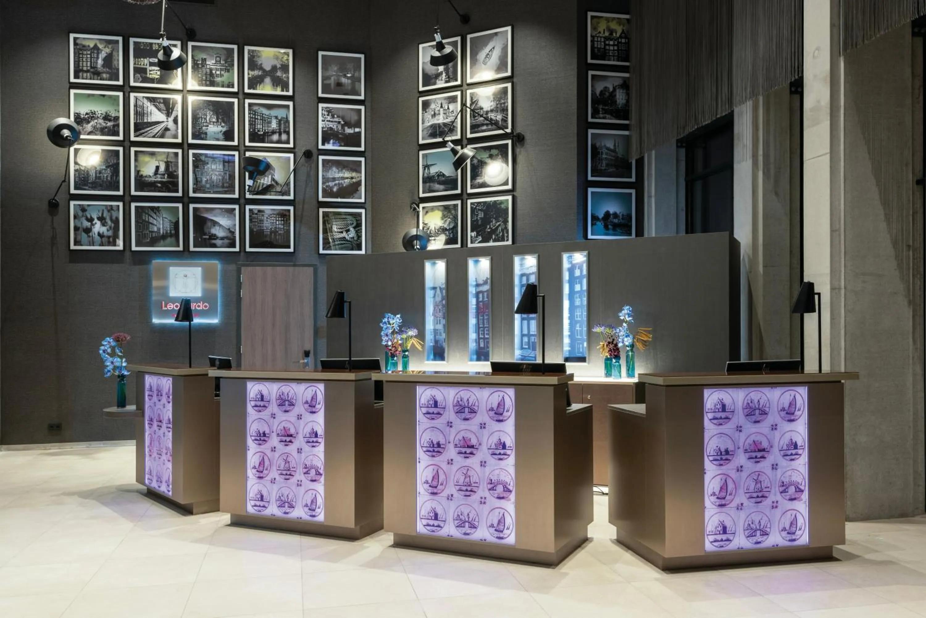 Lobby or reception in Leonardo Royal Hotel Amsterdam