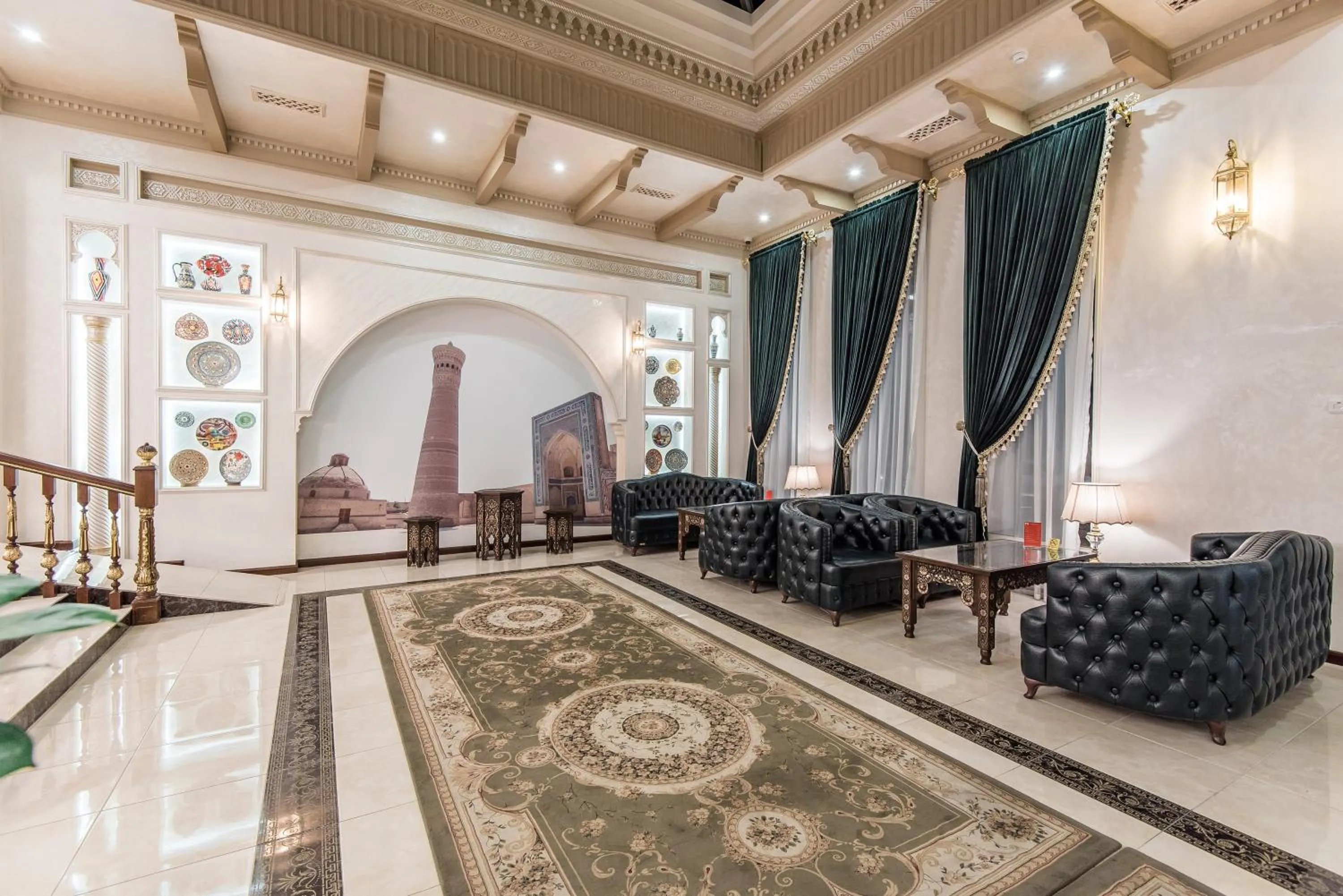 Seating area in The Royal Mezbon Hotel & SPA