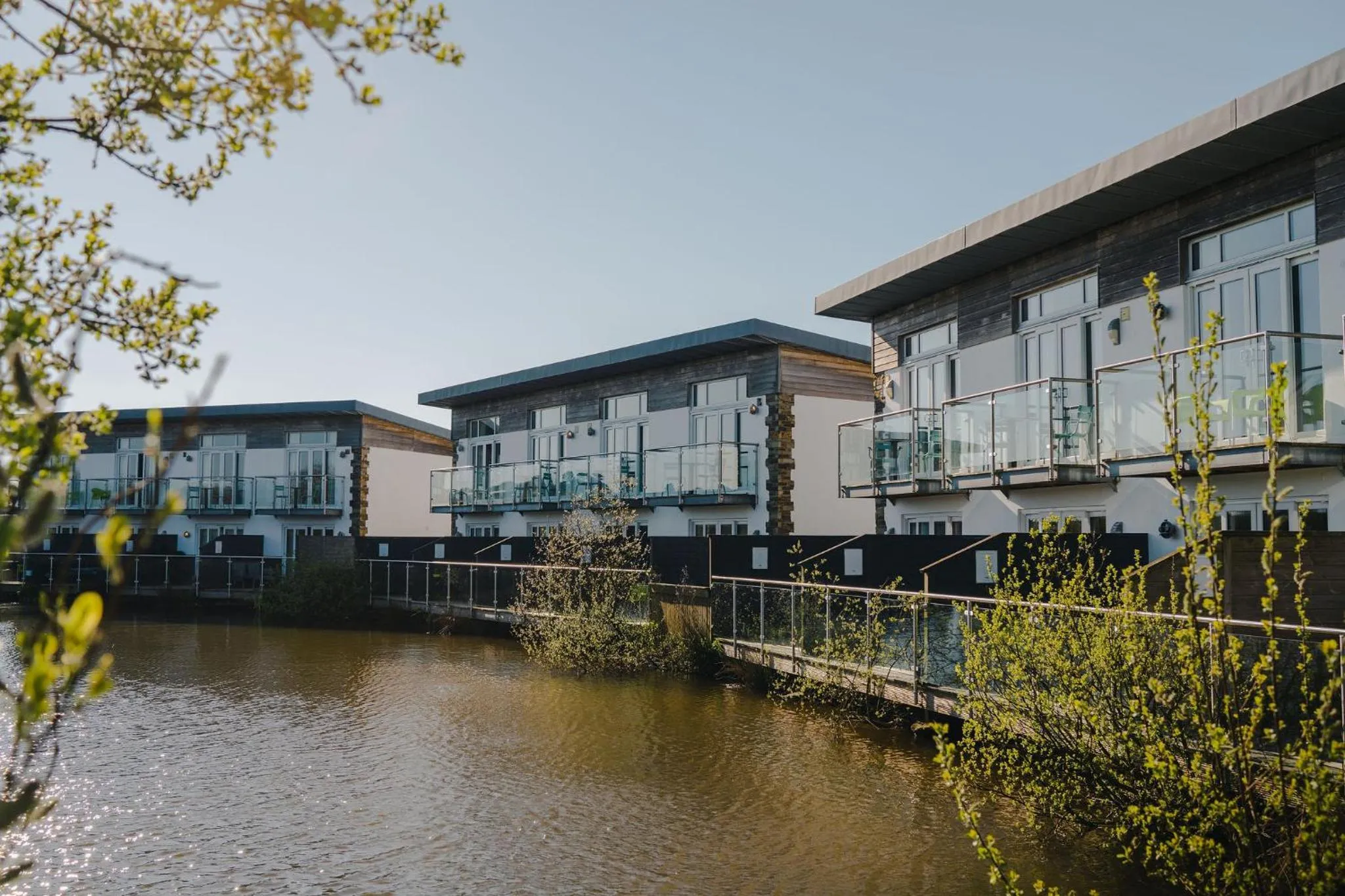 Lake view in Retallack Resort by Away Resorts