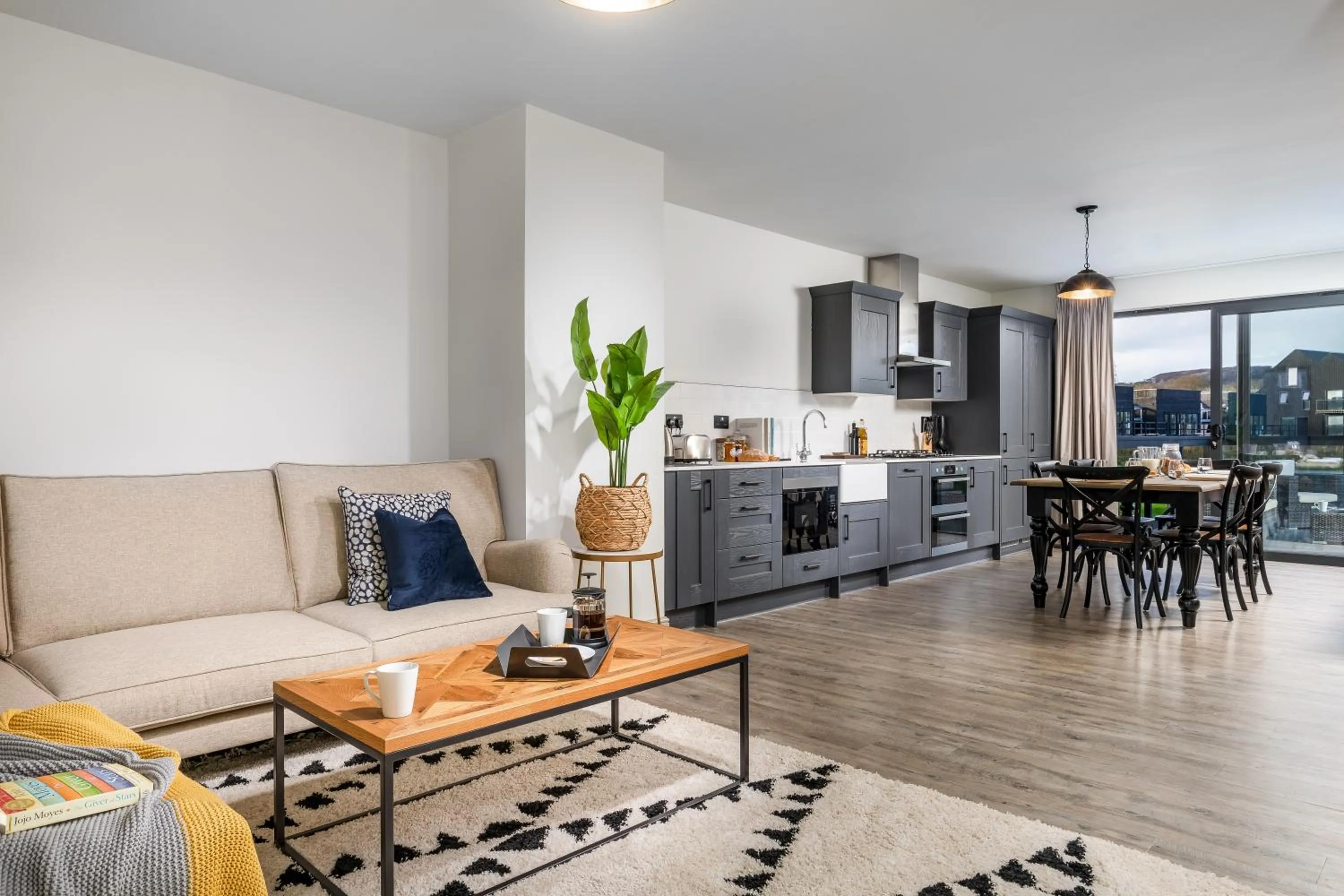 Kitchen or kitchenette in Retallack Resort