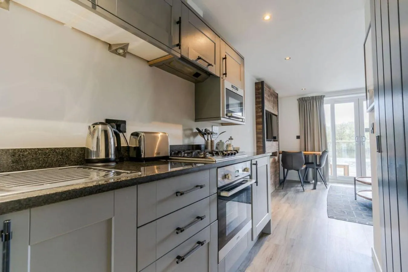 kitchen in Retallack Resort by Away Resorts