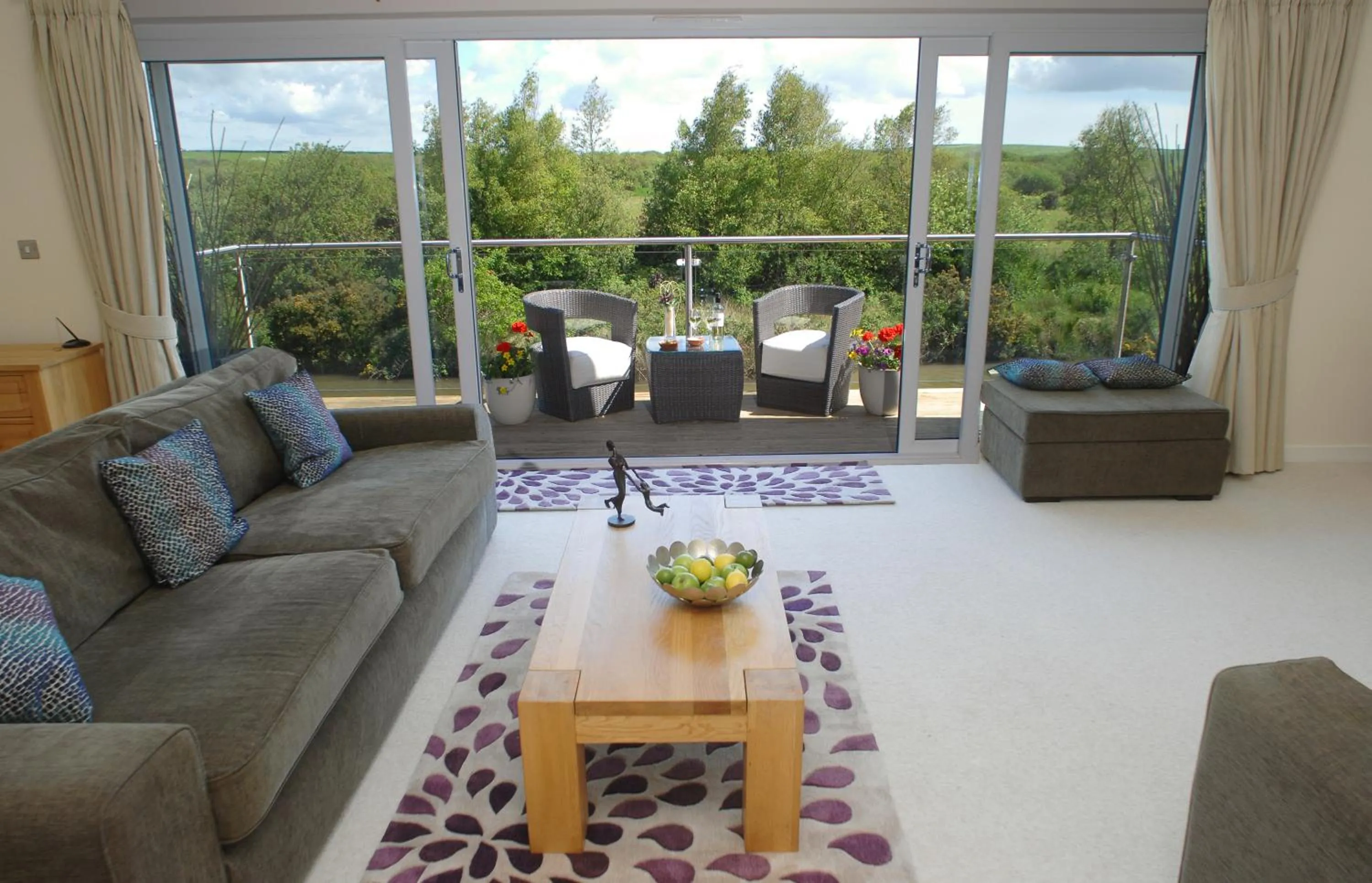 Patio in Retallack Resort