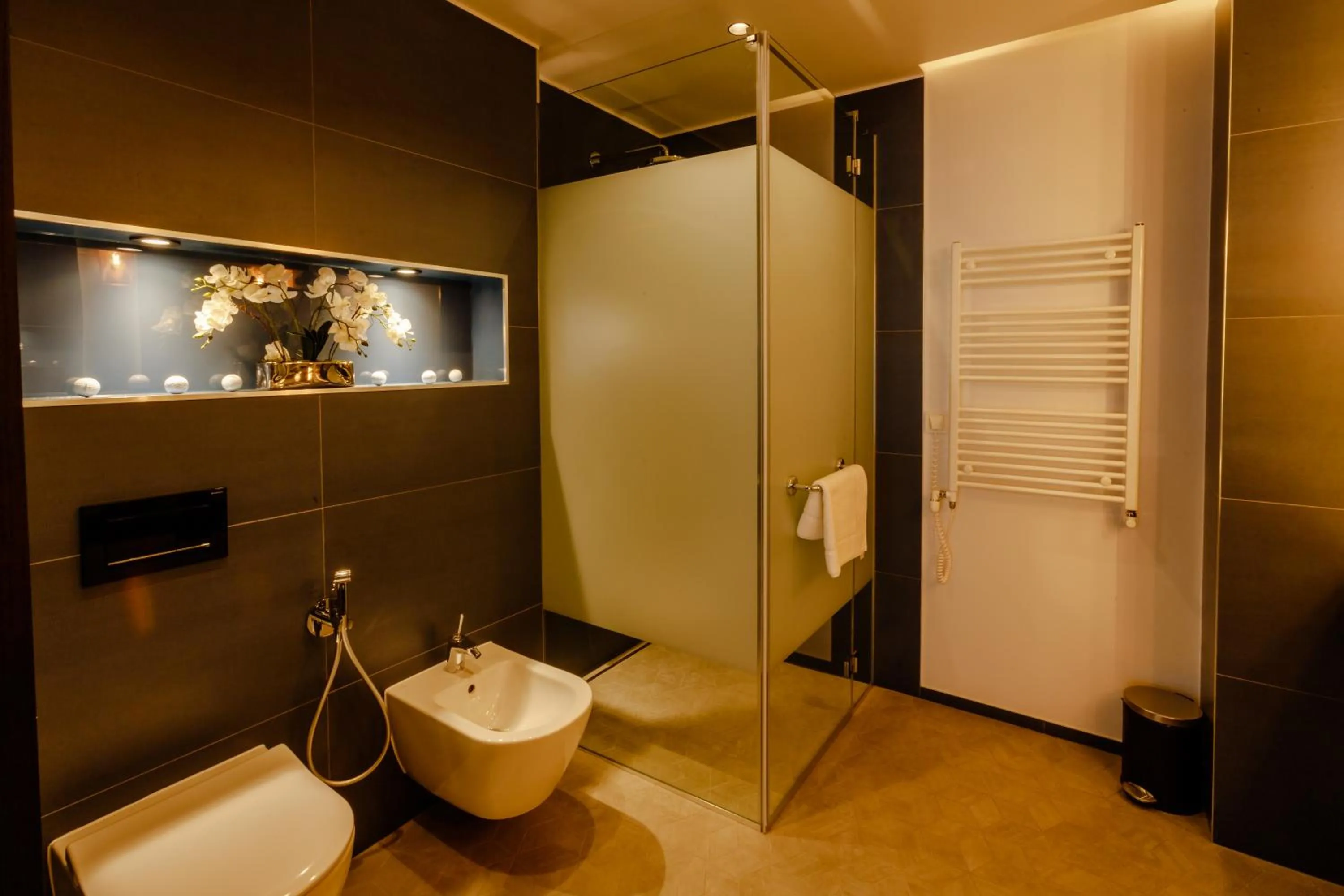 Shower in Jurmala Golf Club&Hotel