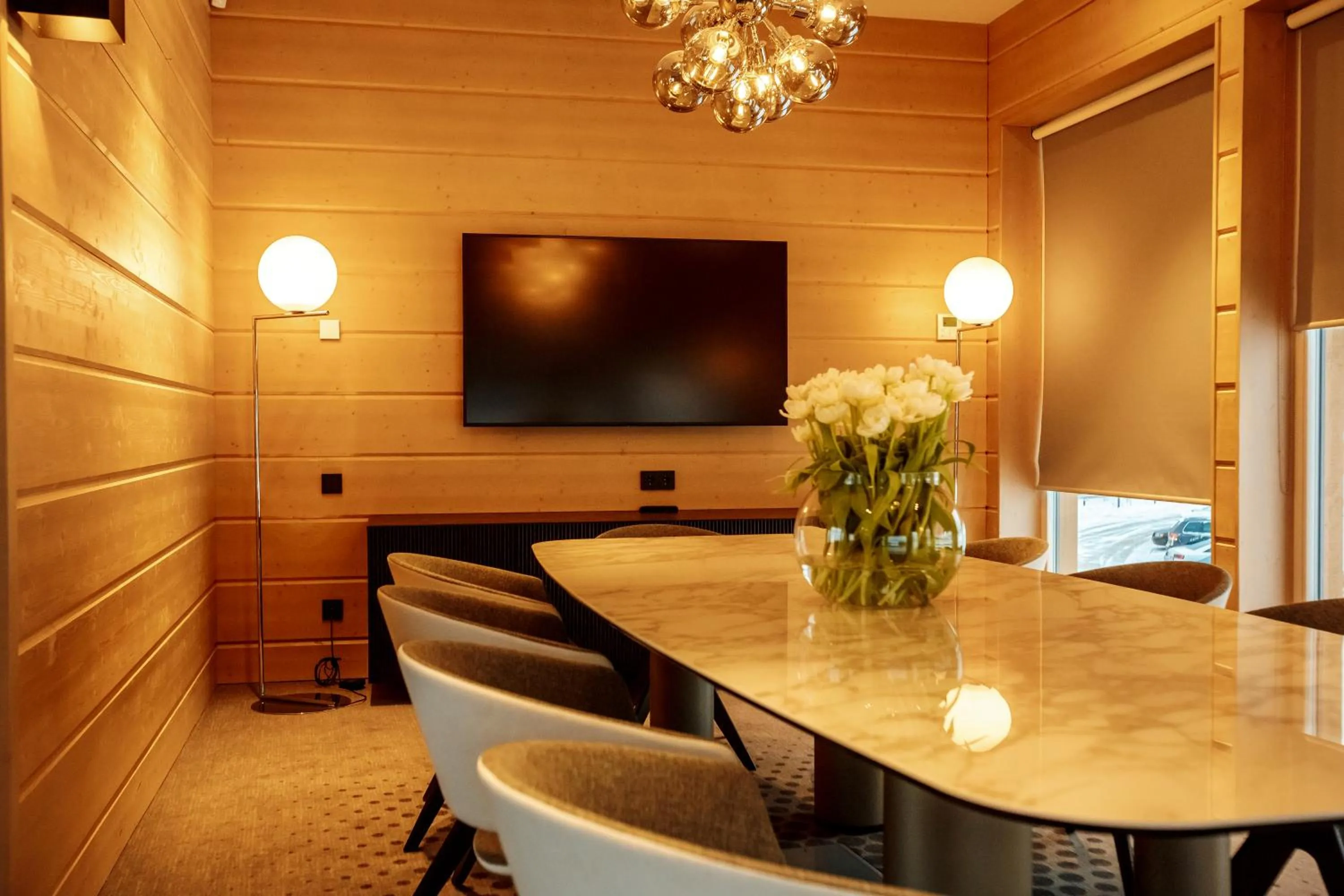 Dining area in Jurmala Golf Club&Hotel