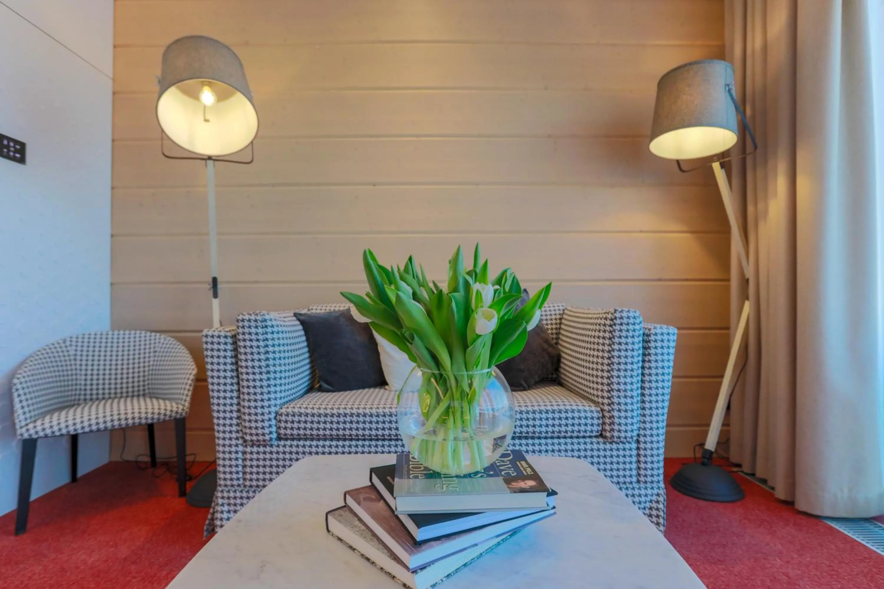 Living room in Jurmala Golf Club&Hotel