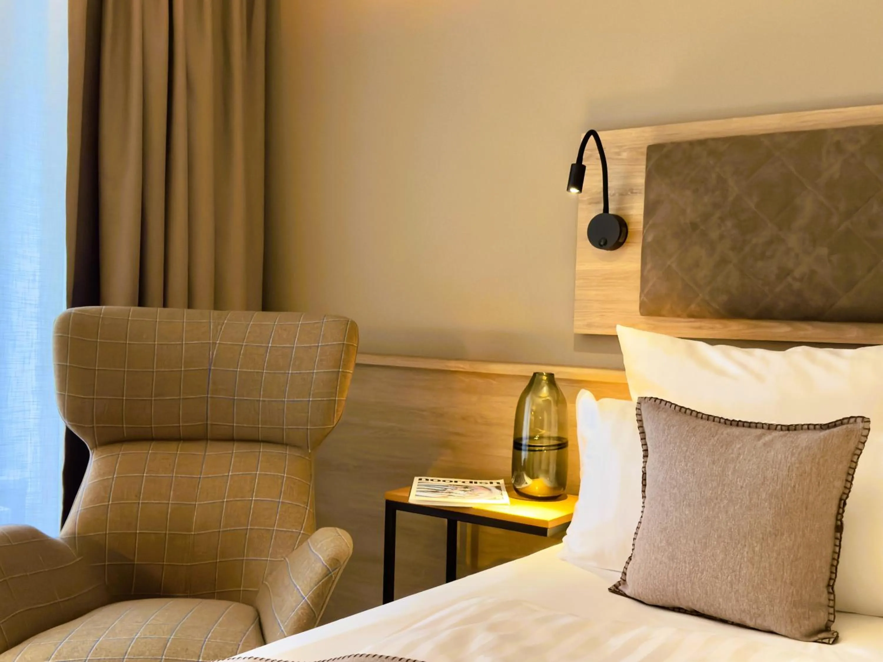 Photo of the whole room, Bed in Auszeit Hotel Hamburg