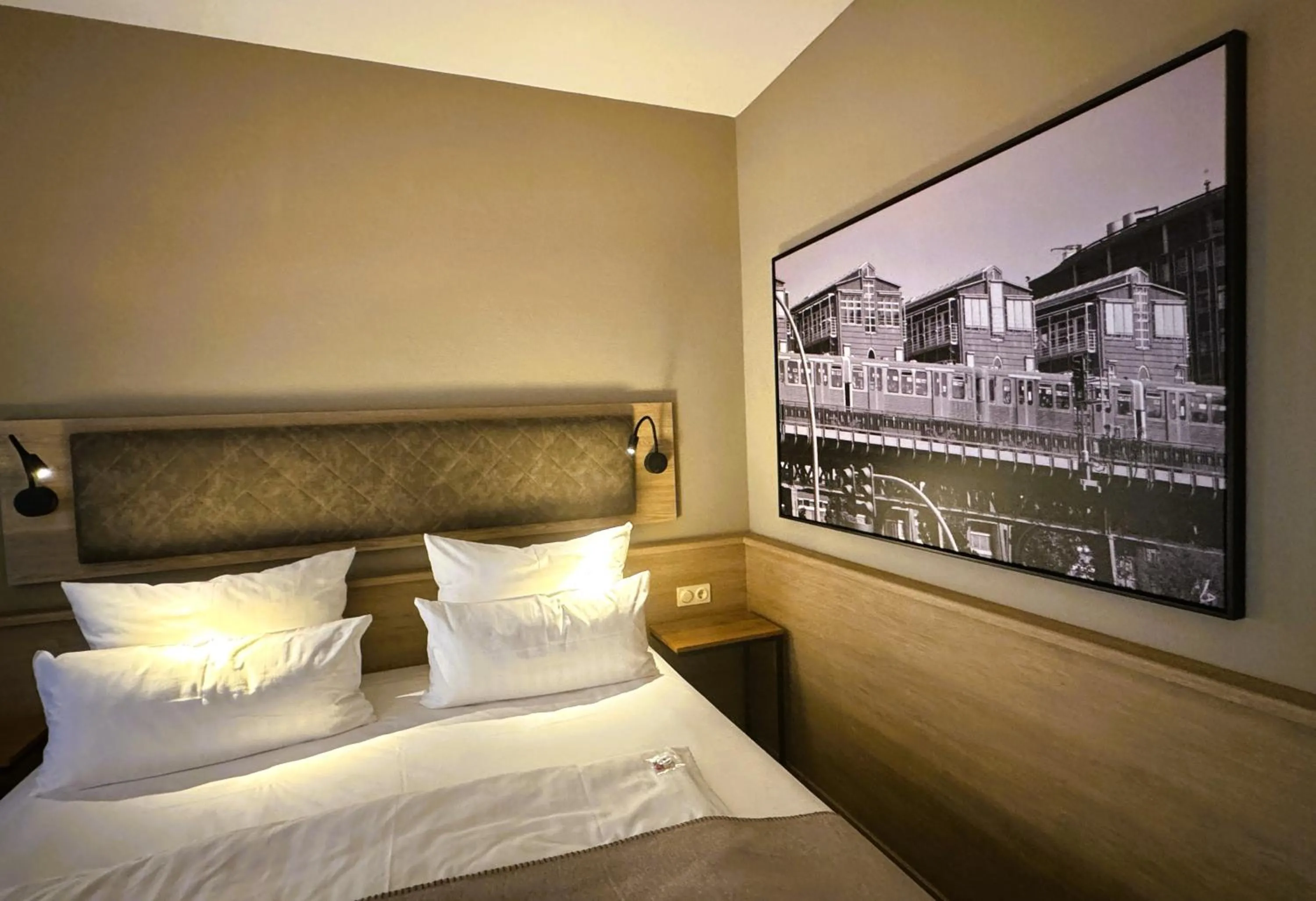 Bed in Auszeit Hotel Hamburg