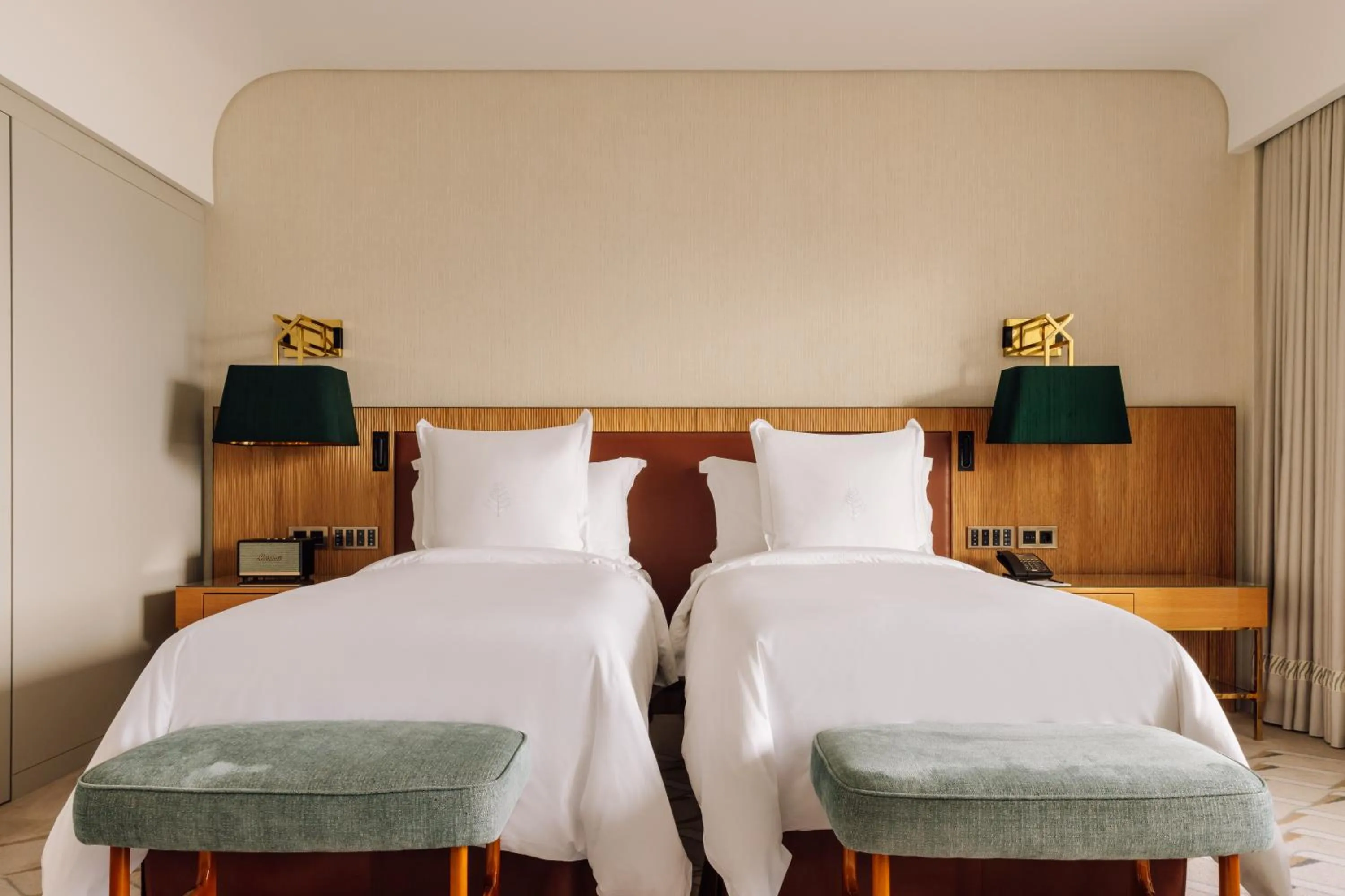 Bed in Four Seasons Hotel Ritz Lisbon