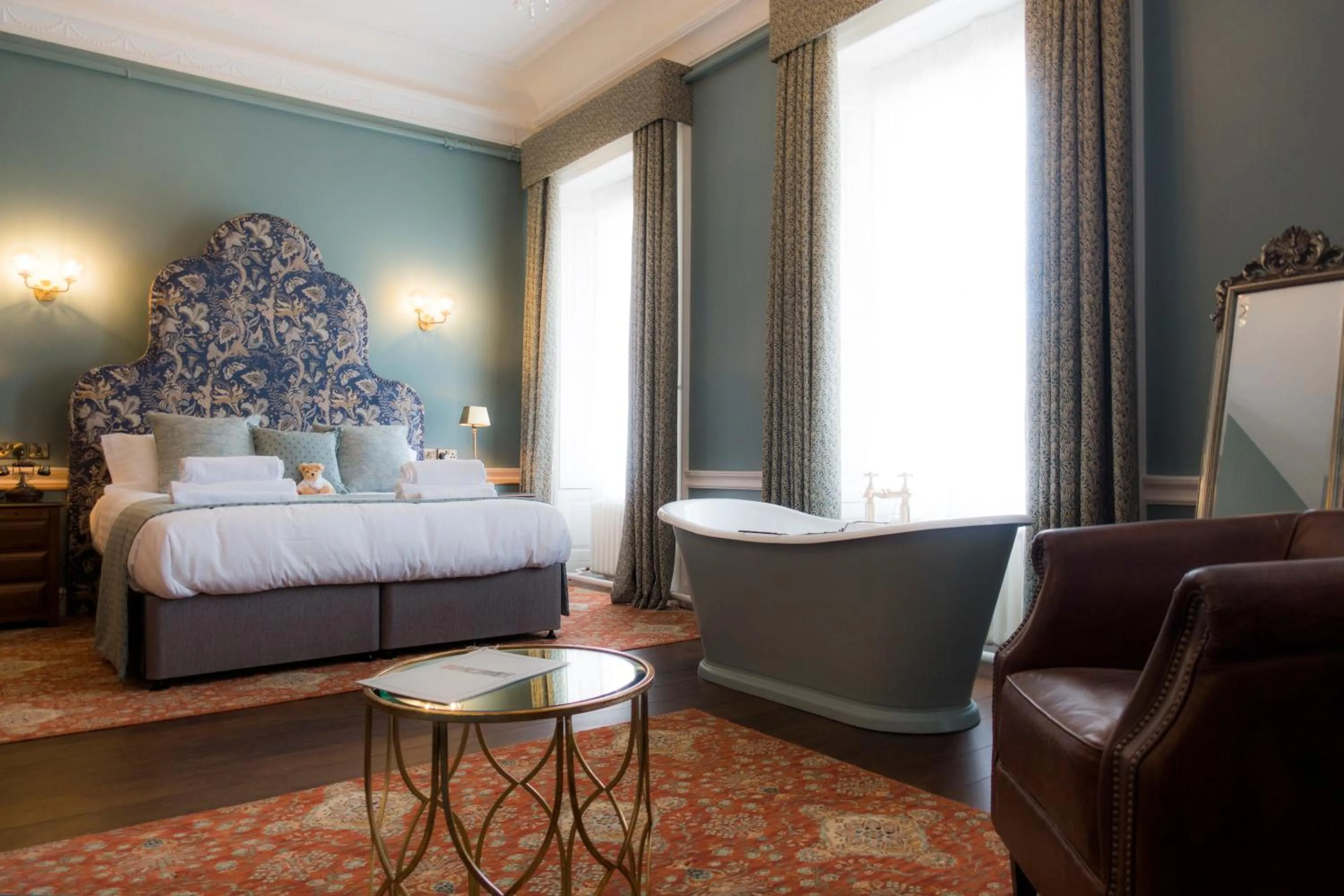 Photo of the whole room, Bed in Hawkstone Hall Hotel & Gardens