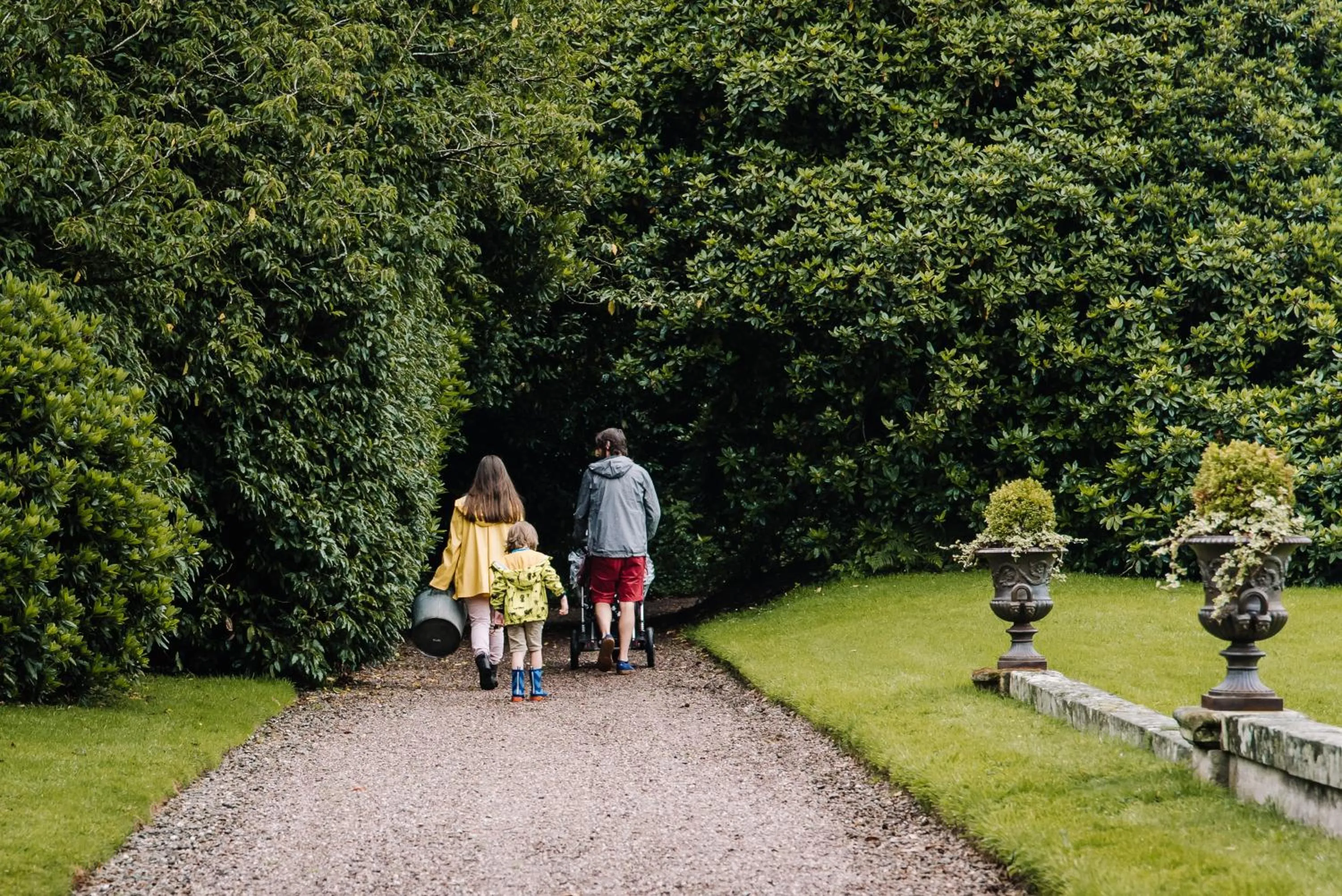 Garden in Hawkstone Hall Hotel & Gardens