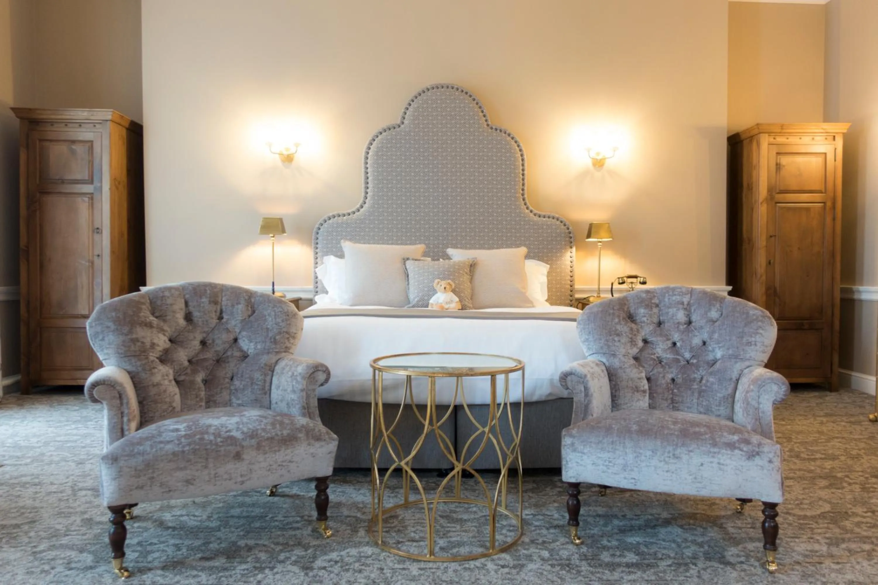 Bed in Hawkstone Hall Hotel & Gardens