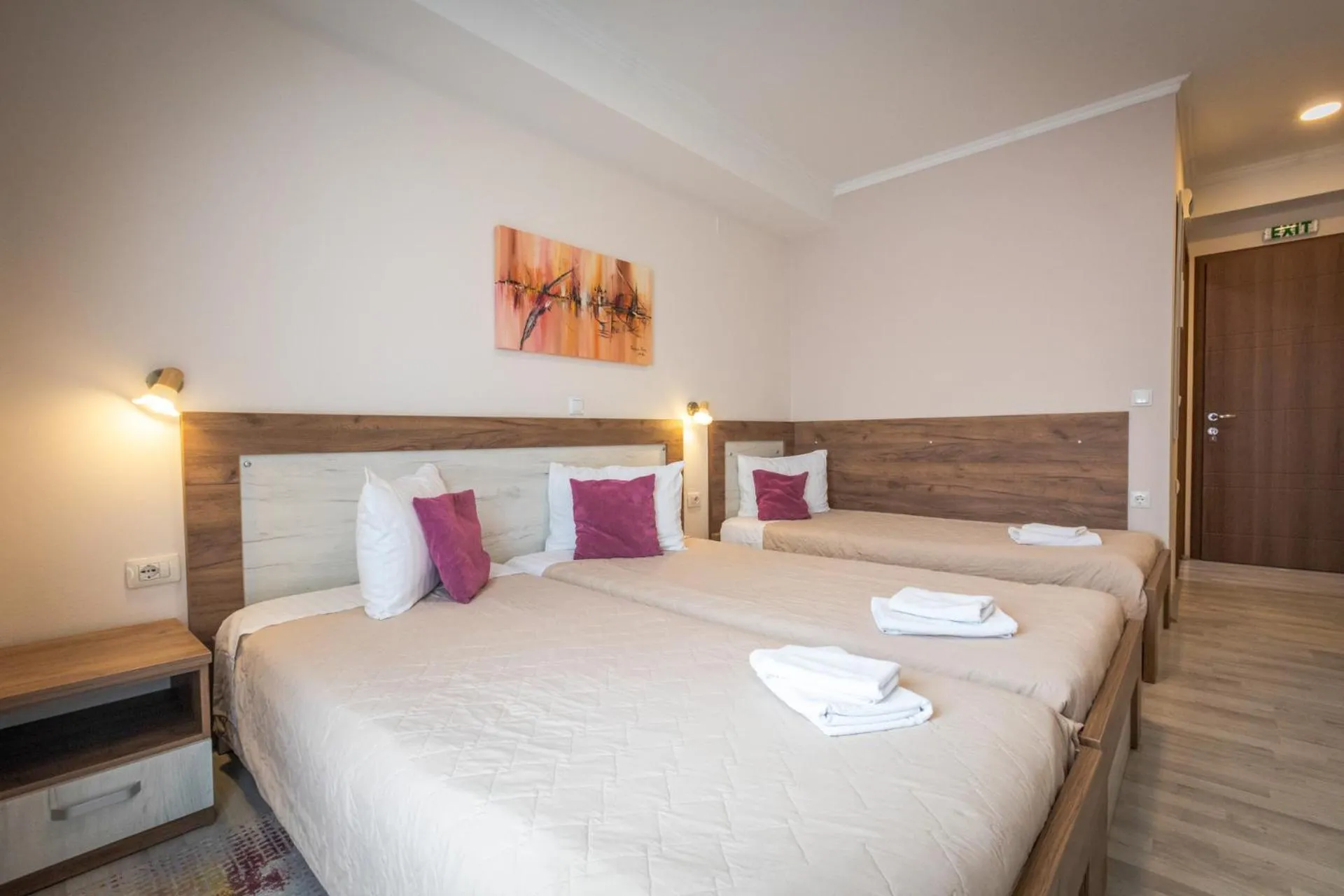 Bed in Boulevard Apartments