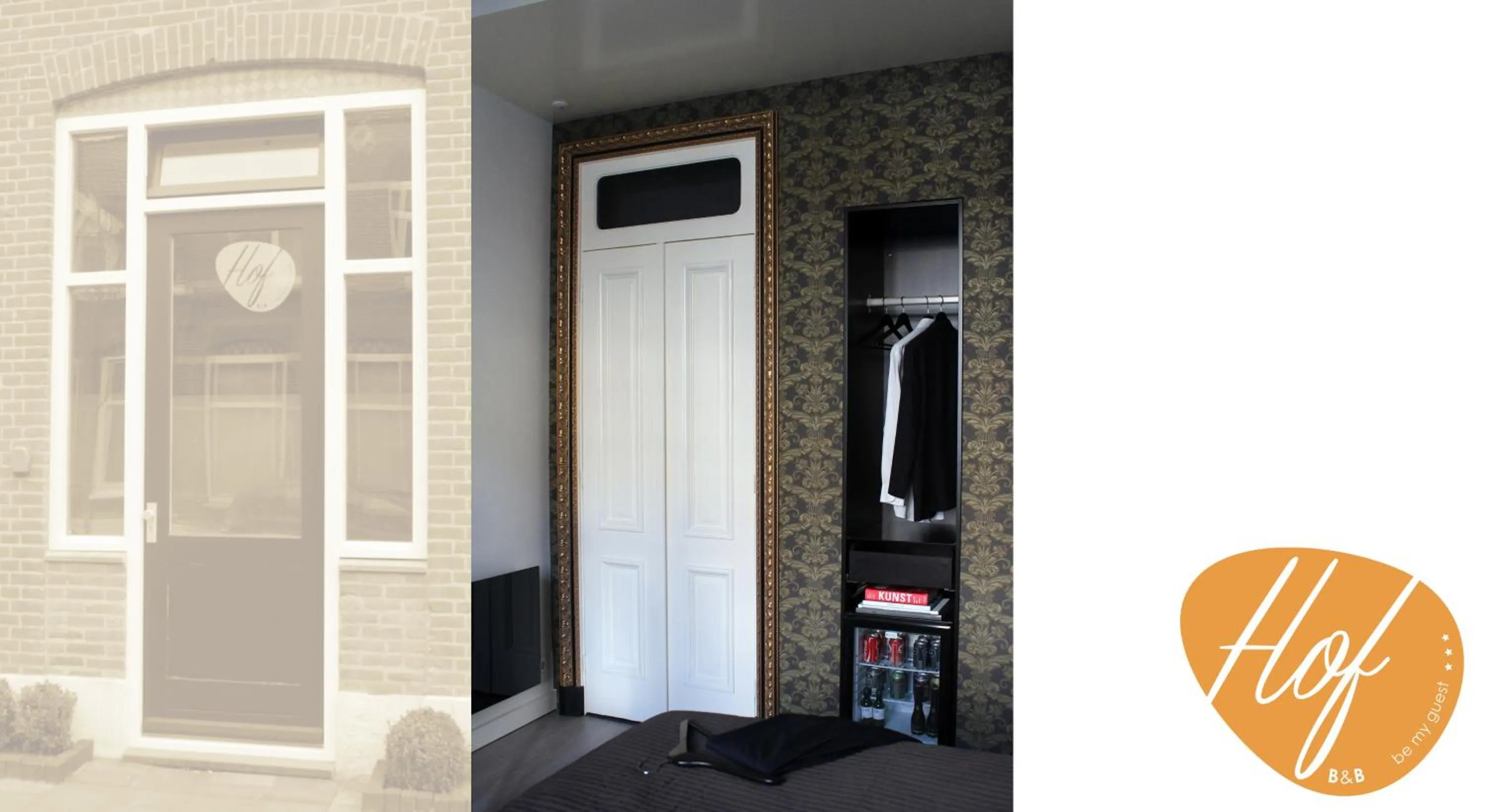 Decorative detail in Hof, a luxury stay in the center of Eindhoven