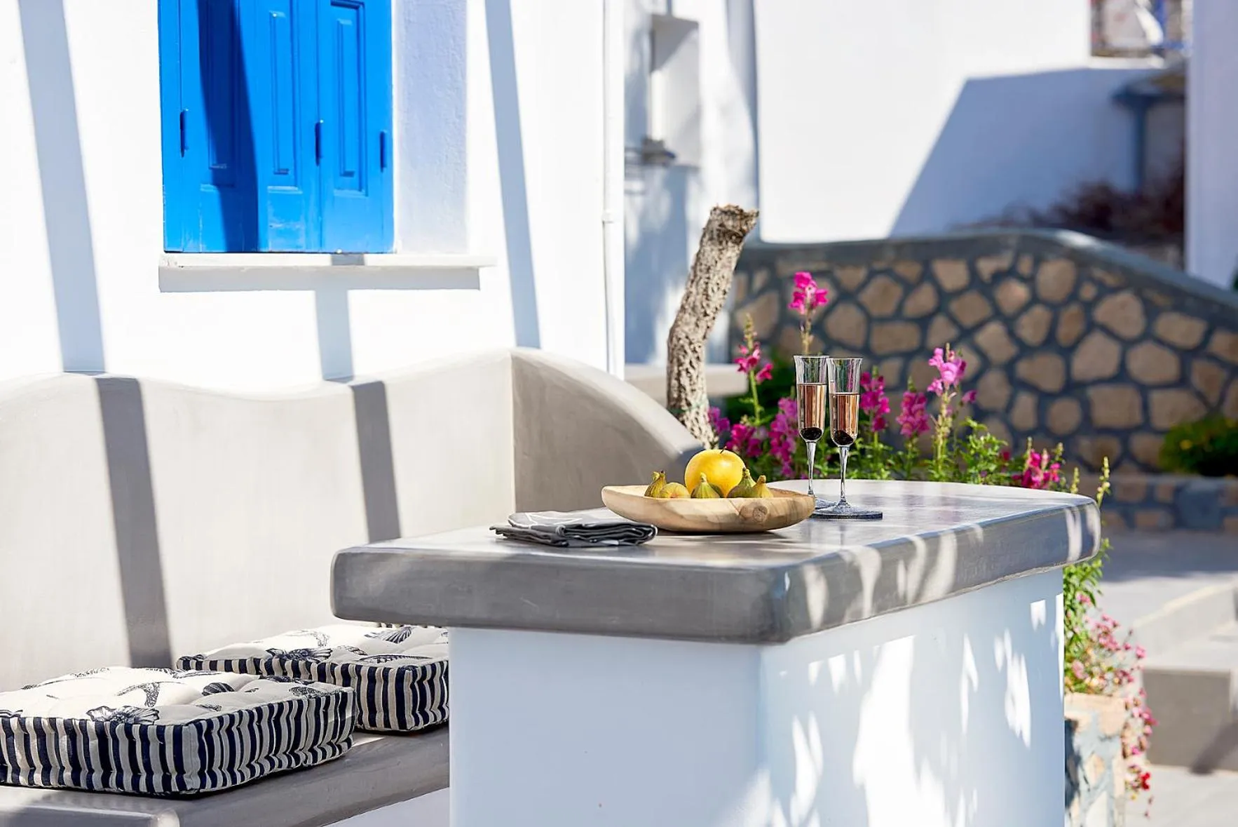 Balcony/Terrace in Elia Studios Pollonia