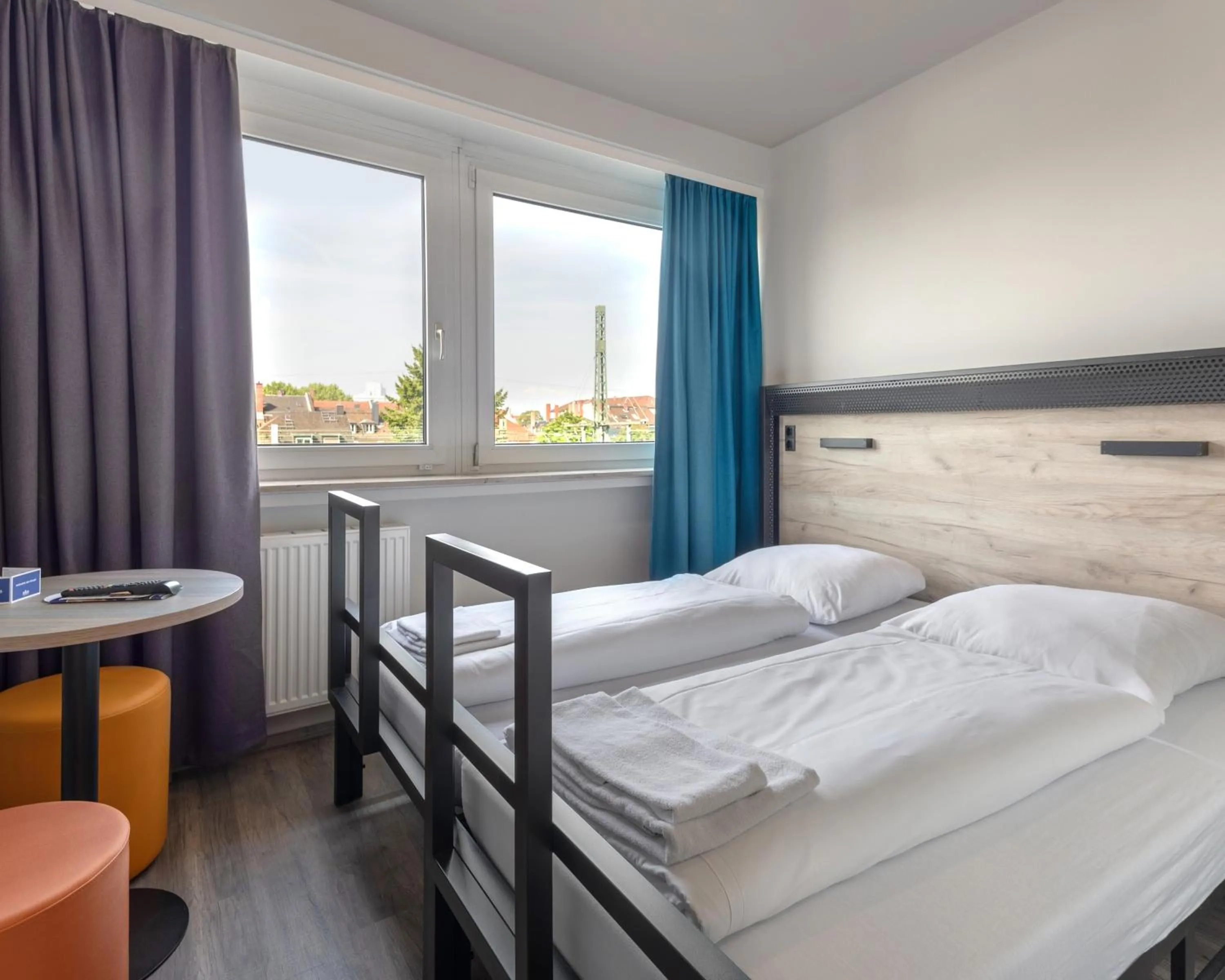 Bed in a&o Frankfurt Galluswarte