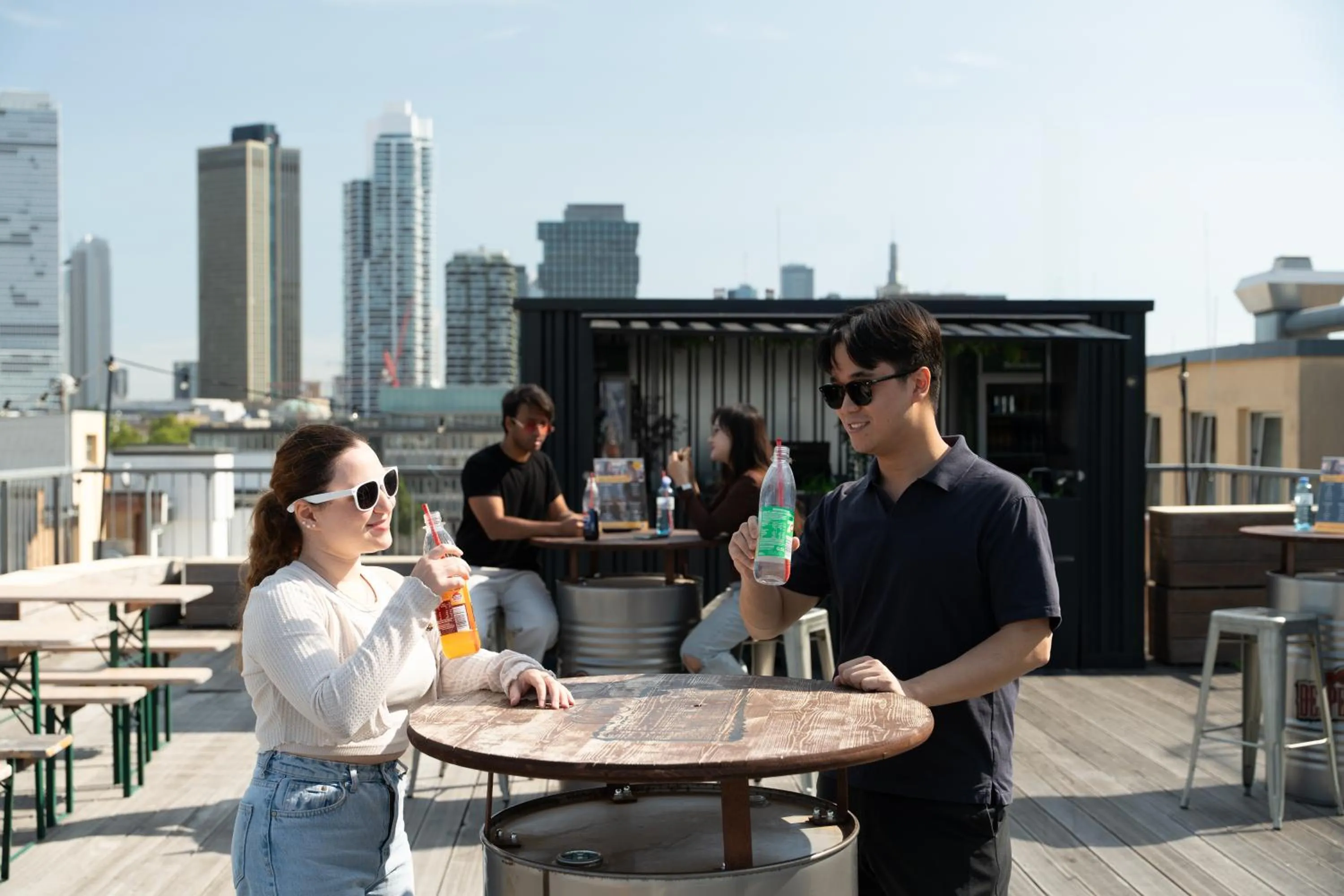 Balcony/Terrace in a&o Frankfurt Galluswarte