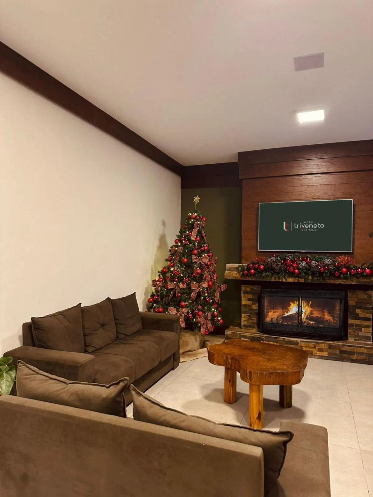 Living room in Hotel Triveneto Gramado