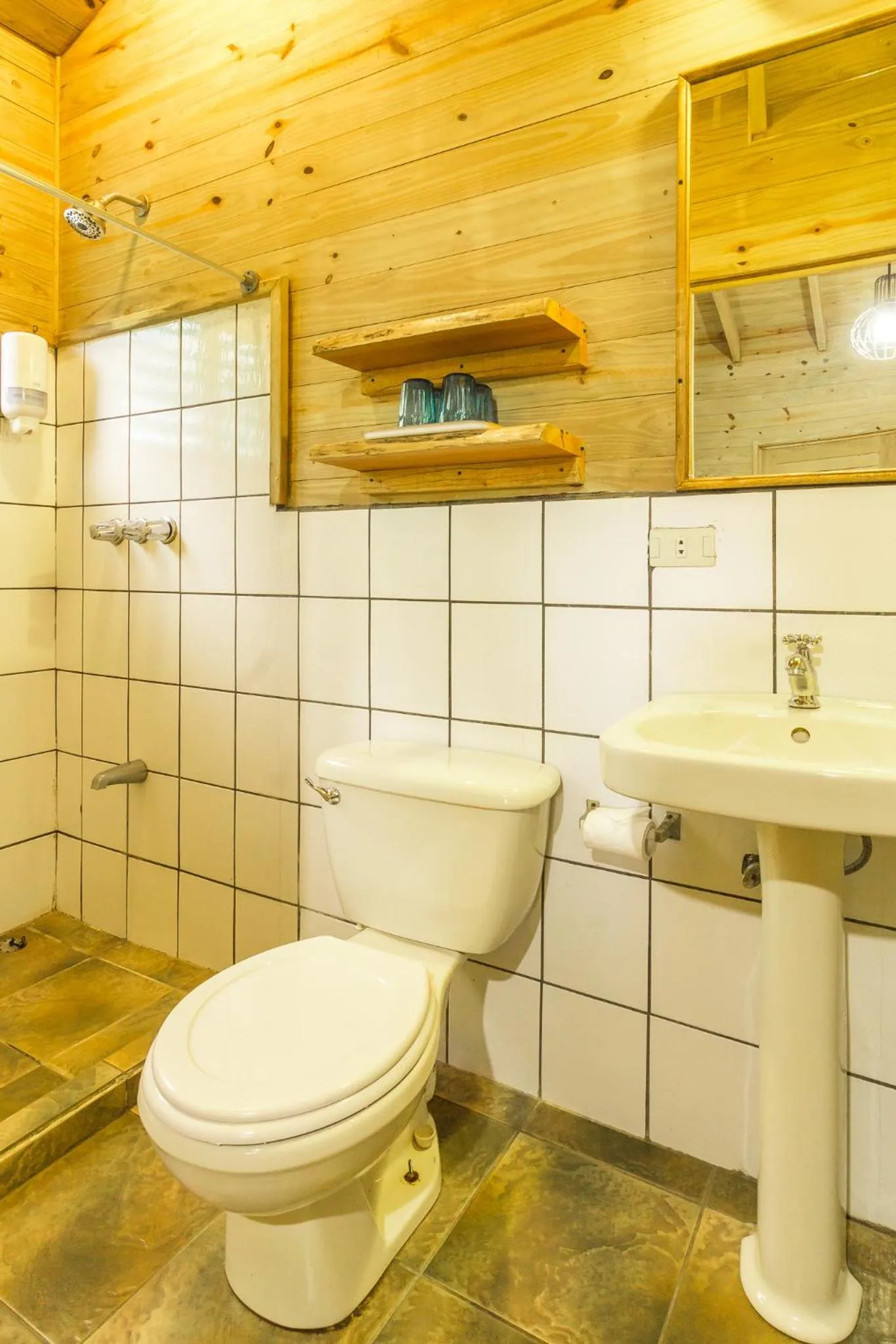 Toilet in Hotel El Mono Feliz