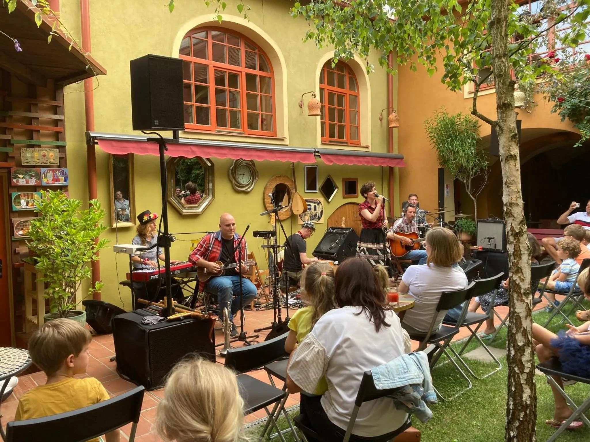 People in MuziKafe - Home of Culture