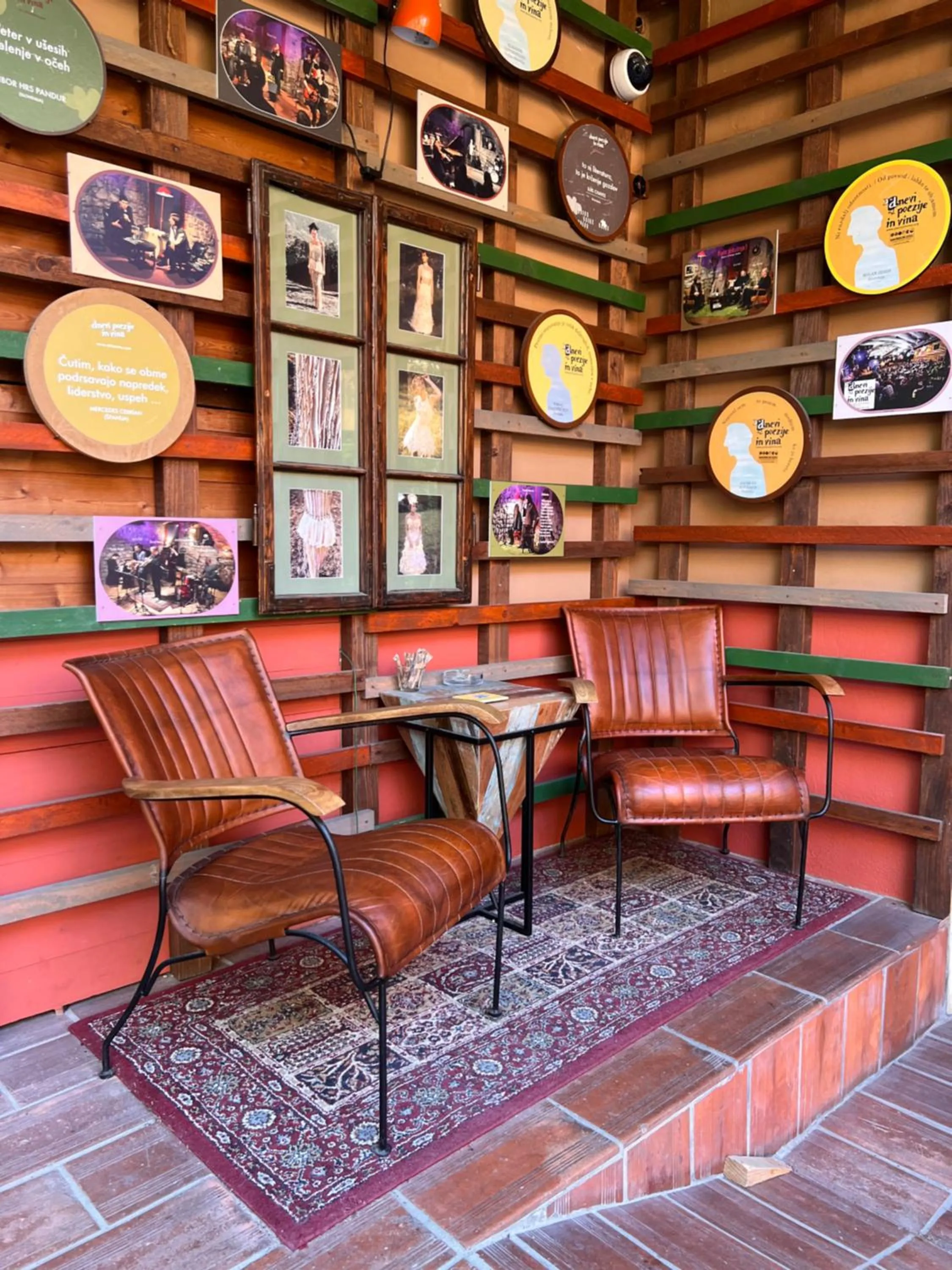 Seating area in MuziKafe - Home of Culture