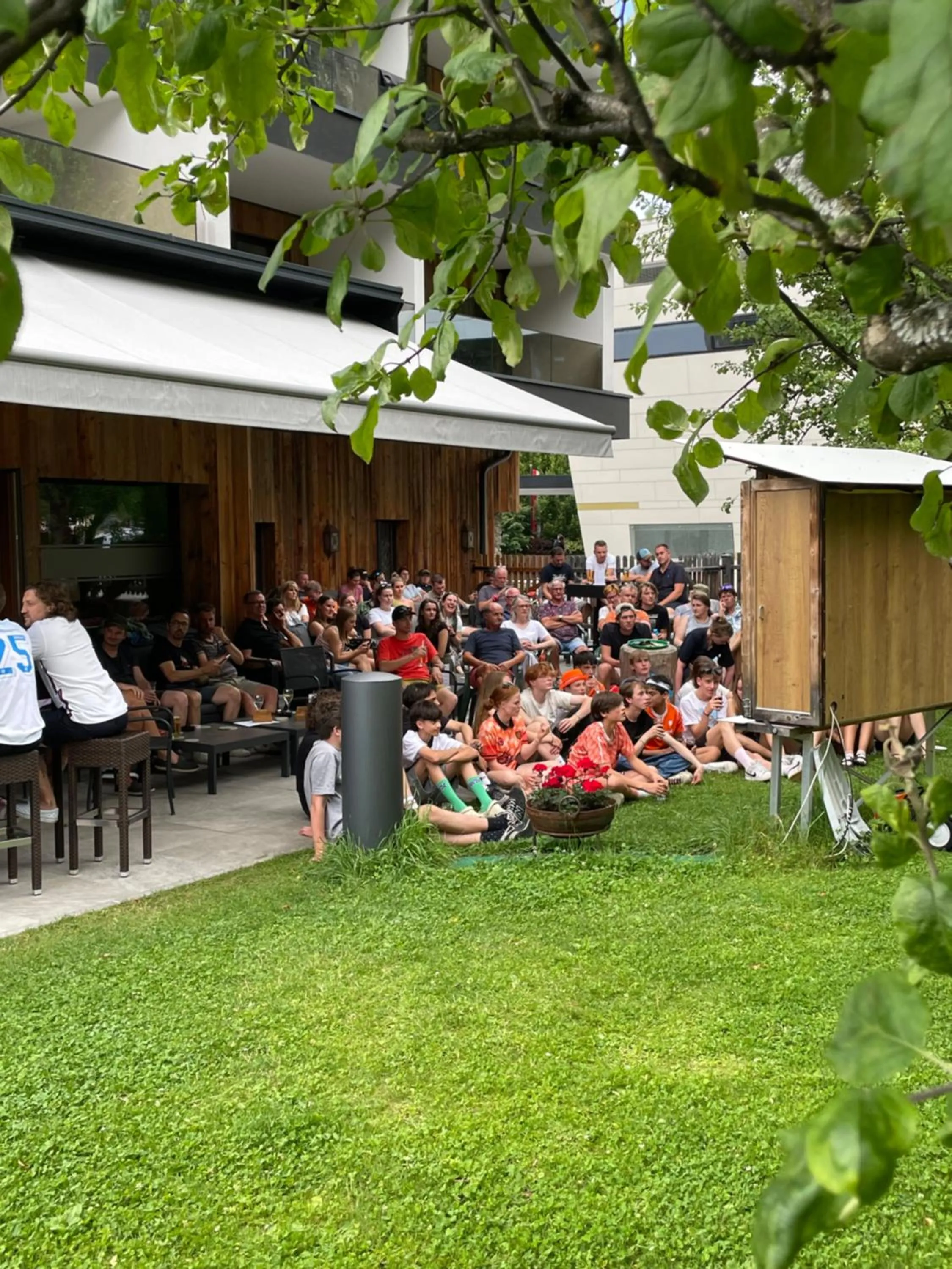 Garden in Der Siegeler B&B - this lifestylehotel rocks