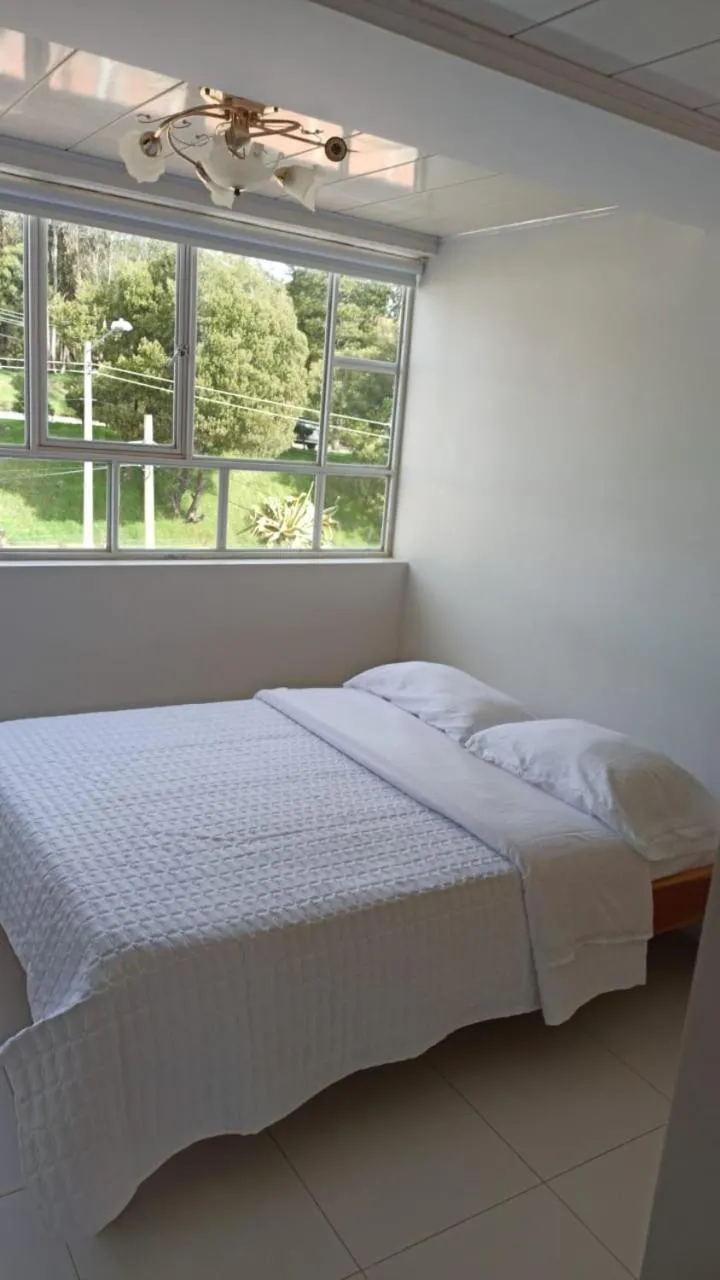 Bed in Hotel Mi Gloria