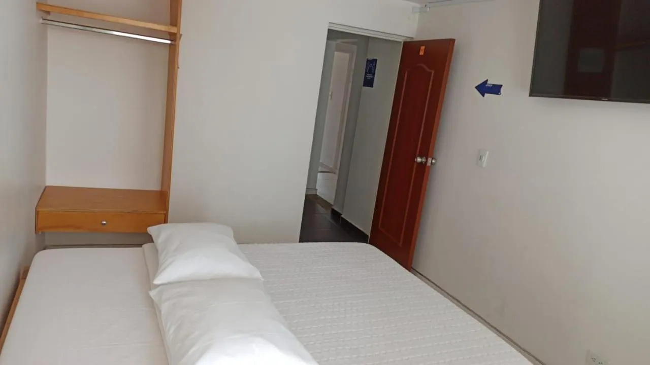 Bed in Hotel Mi Gloria