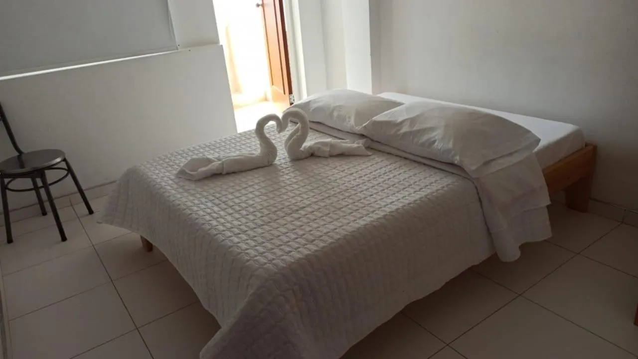 Bed in Hotel Mi Gloria