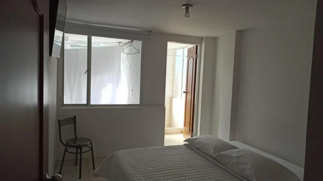 Bed in Hotel Mi Gloria