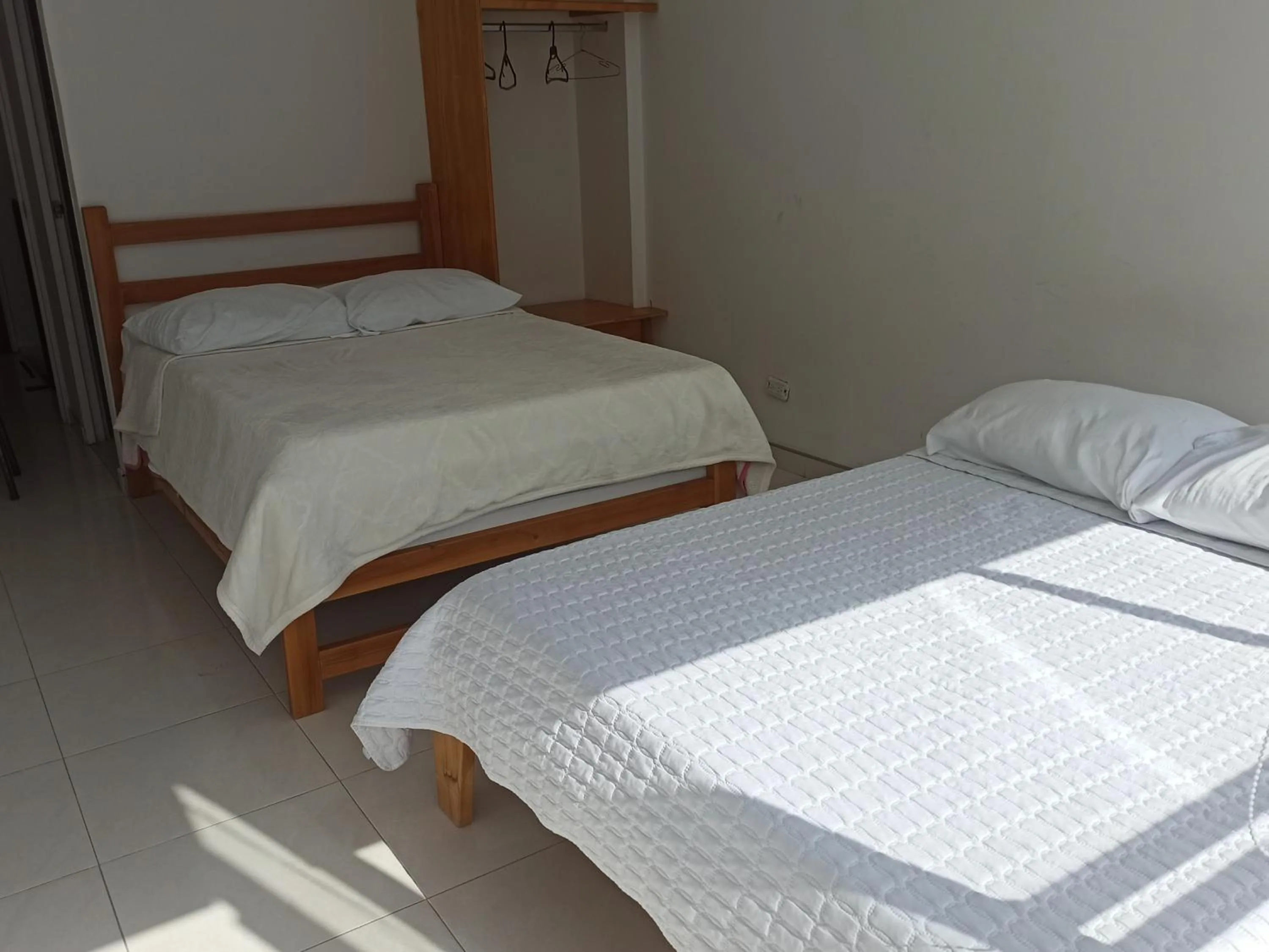 Bed in Hotel Mi Gloria