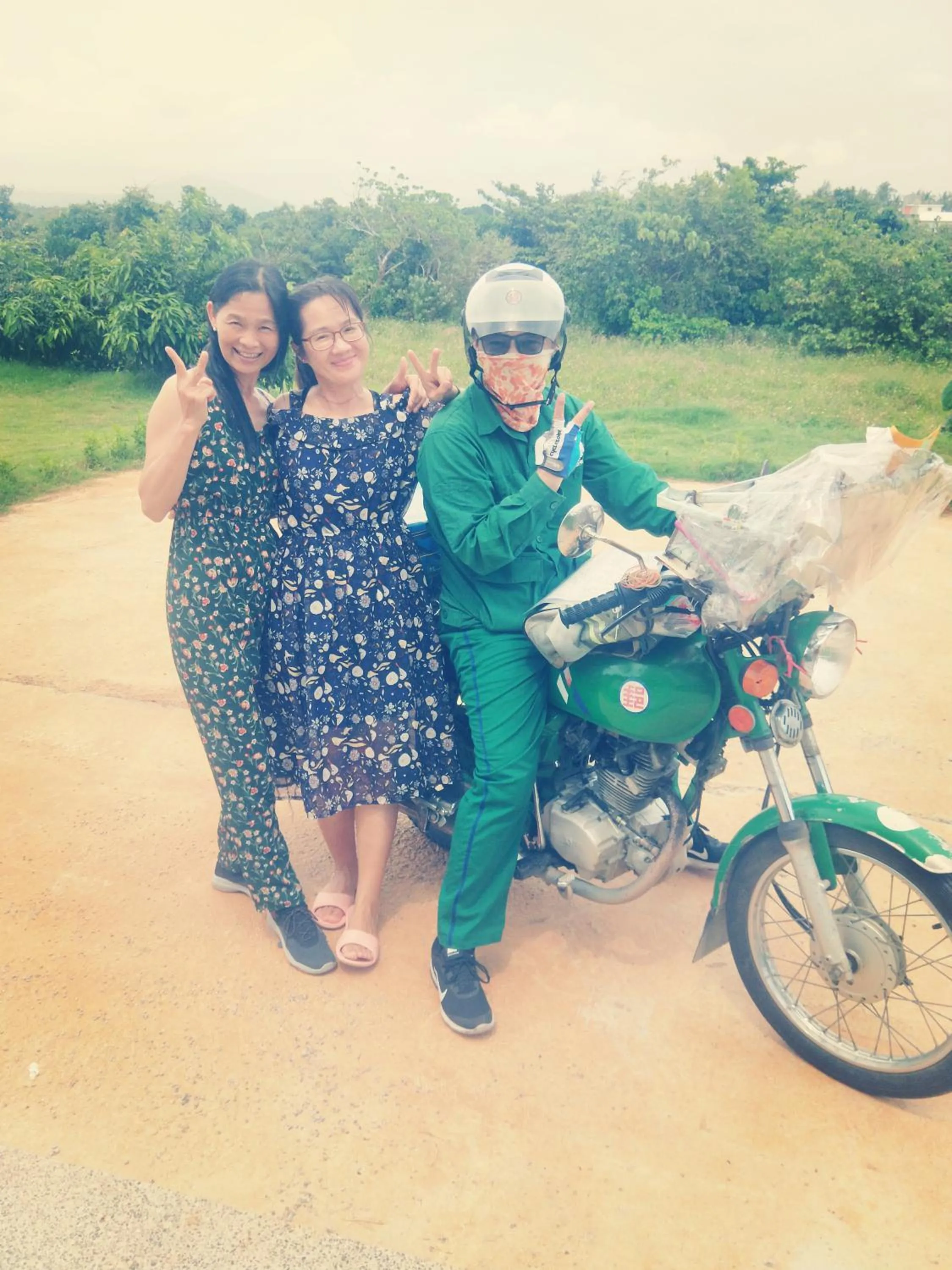 People in Full Moon Resort