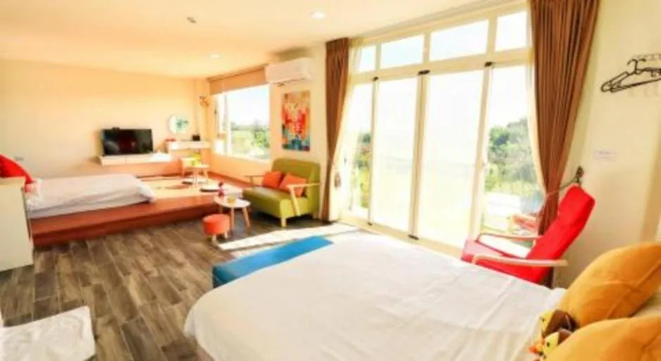 Photo of the whole room, Bed in Full Moon Resort