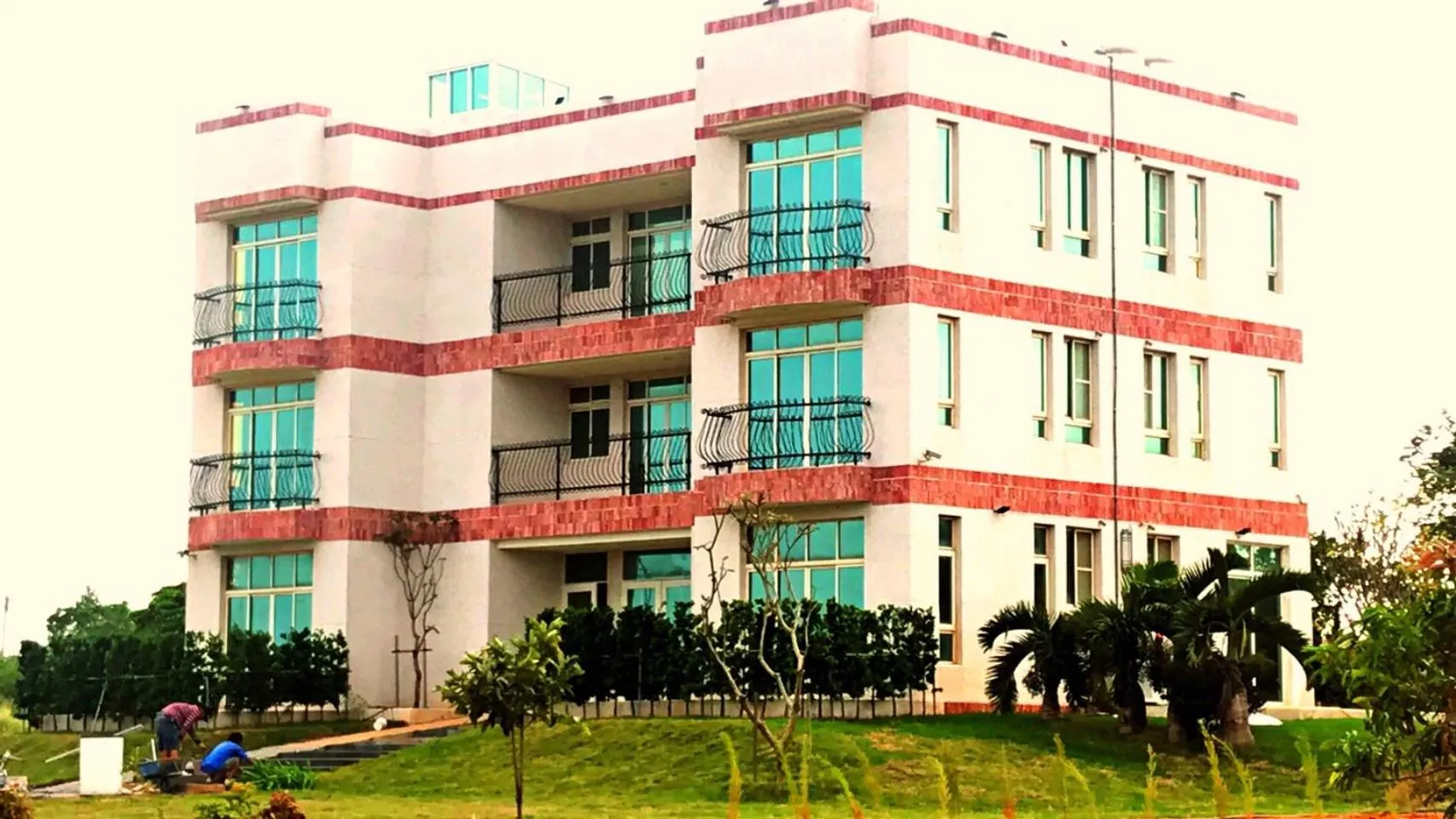 Property building in Full Moon Resort