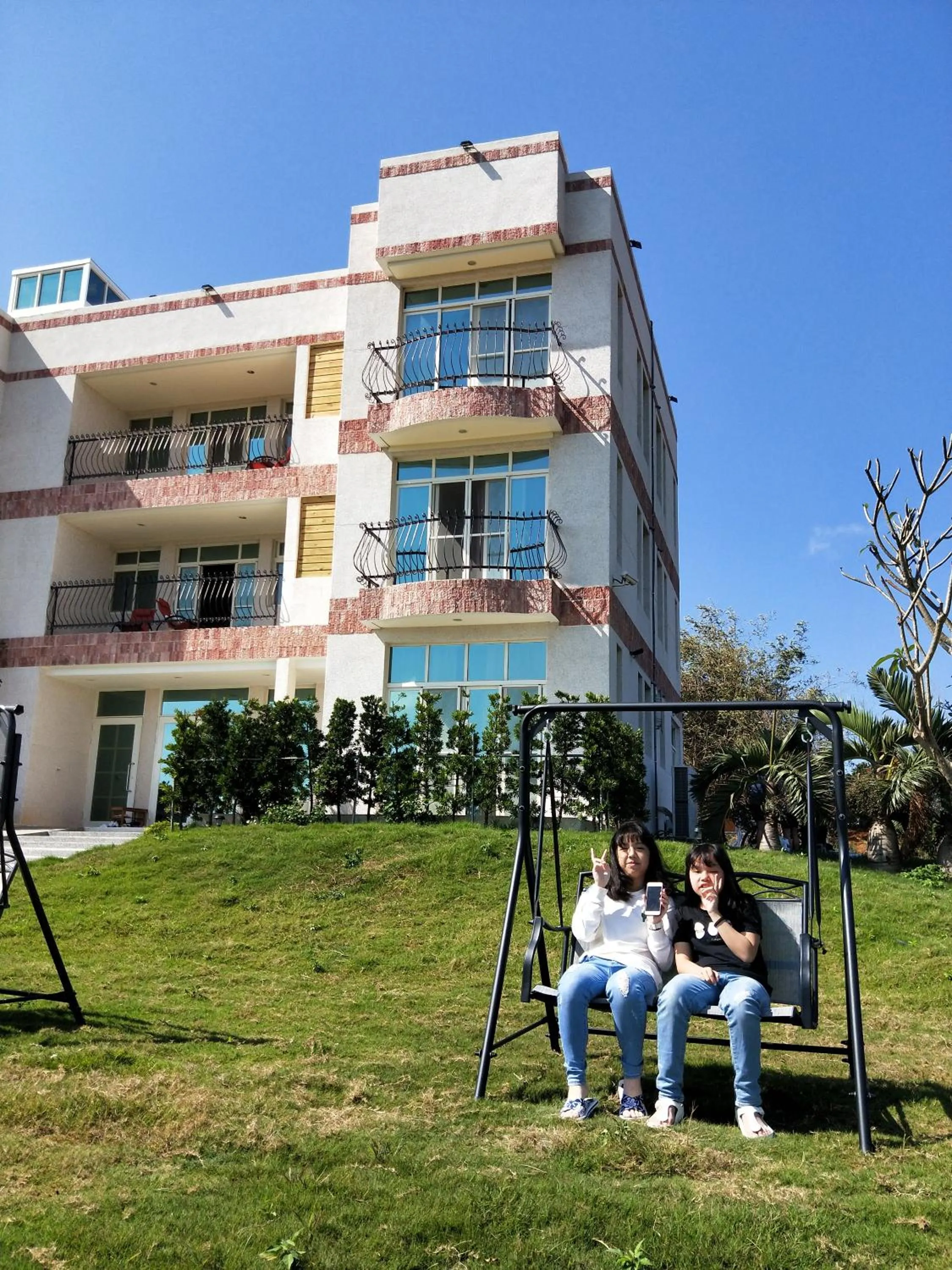 Property building in Full Moon Resort