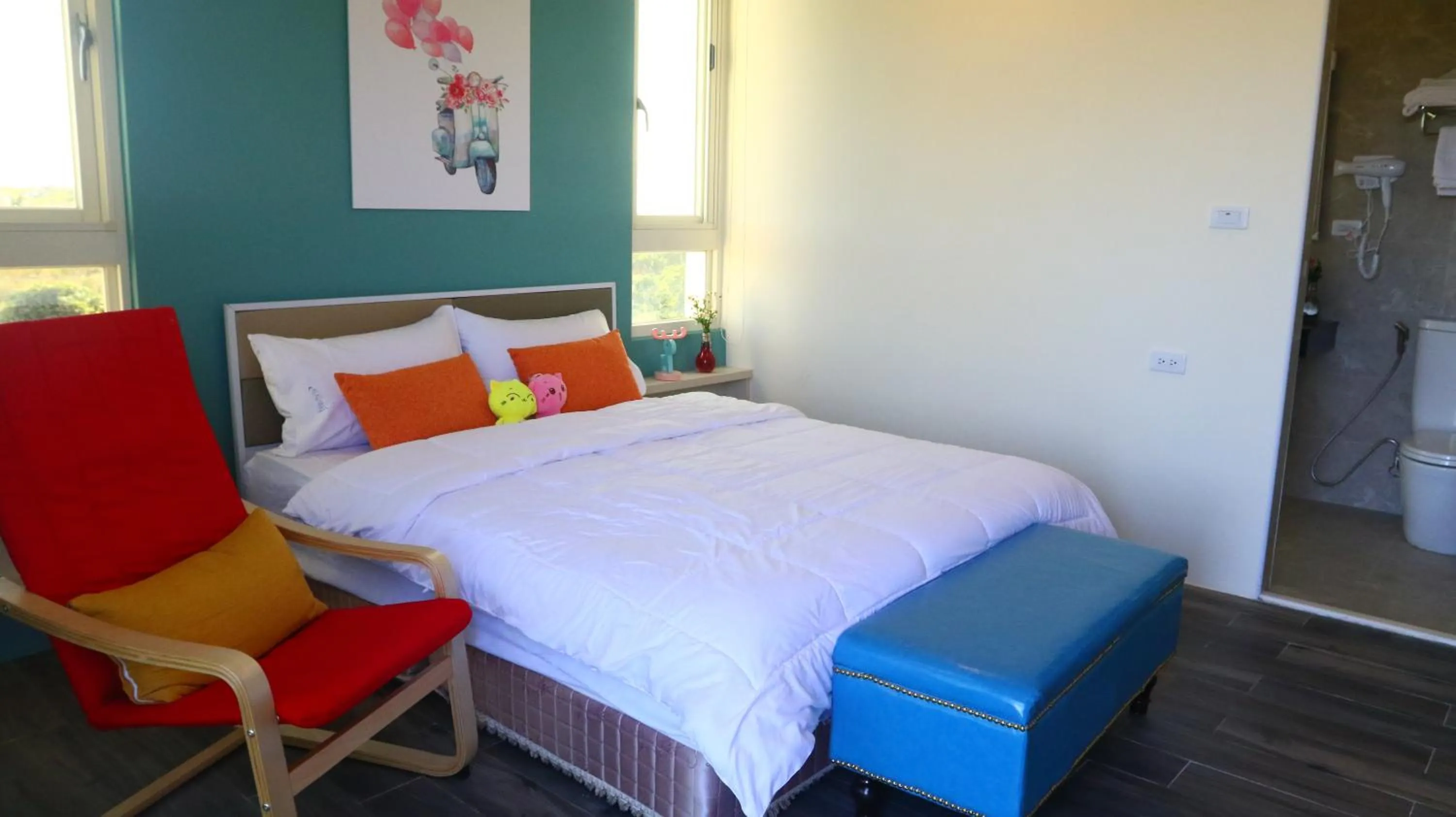 Bedroom, Bed in Full Moon Resort