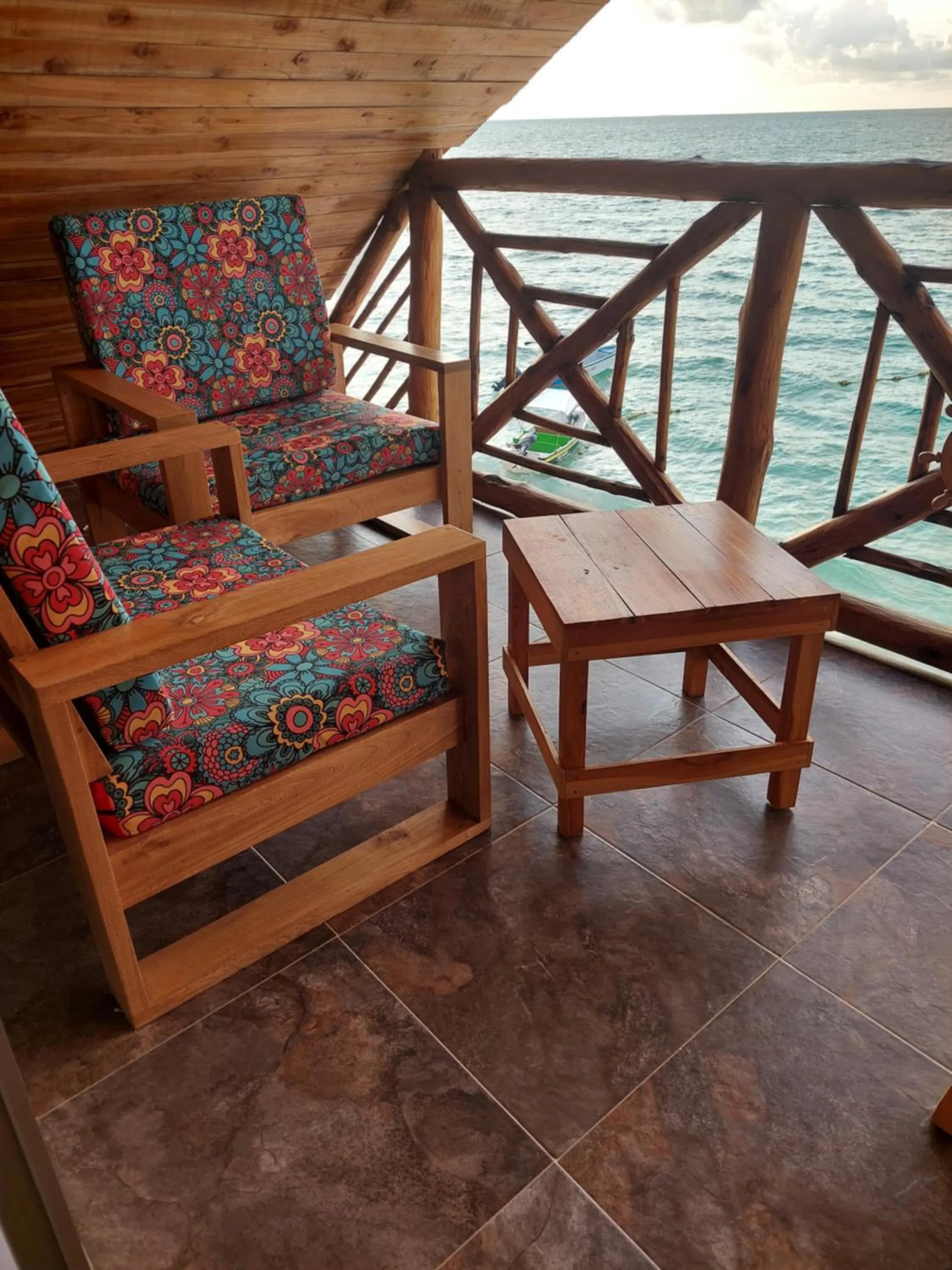 Balcony/Terrace in Hotel Calamari Baru