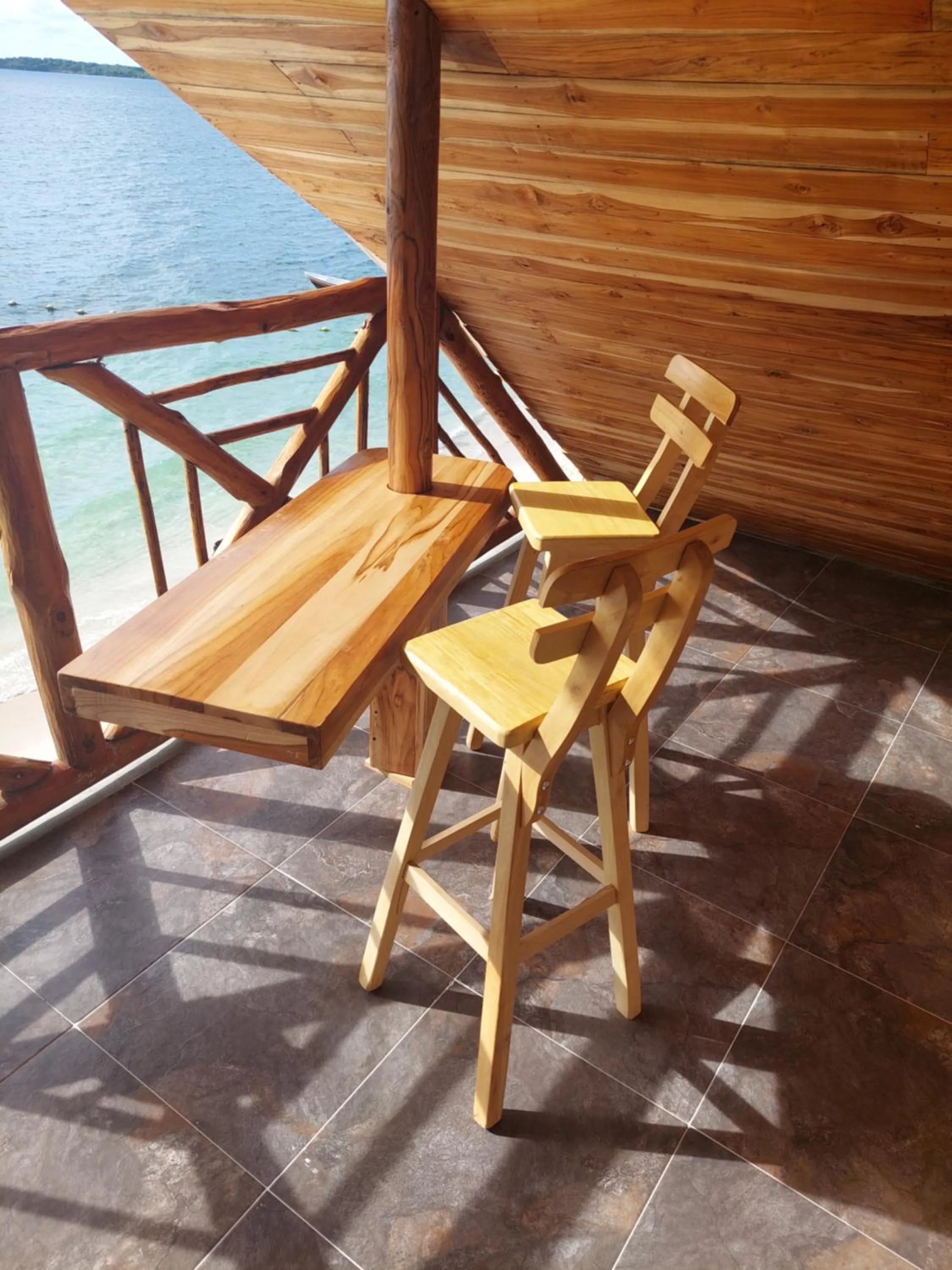 Balcony/Terrace in Hotel Calamari Baru